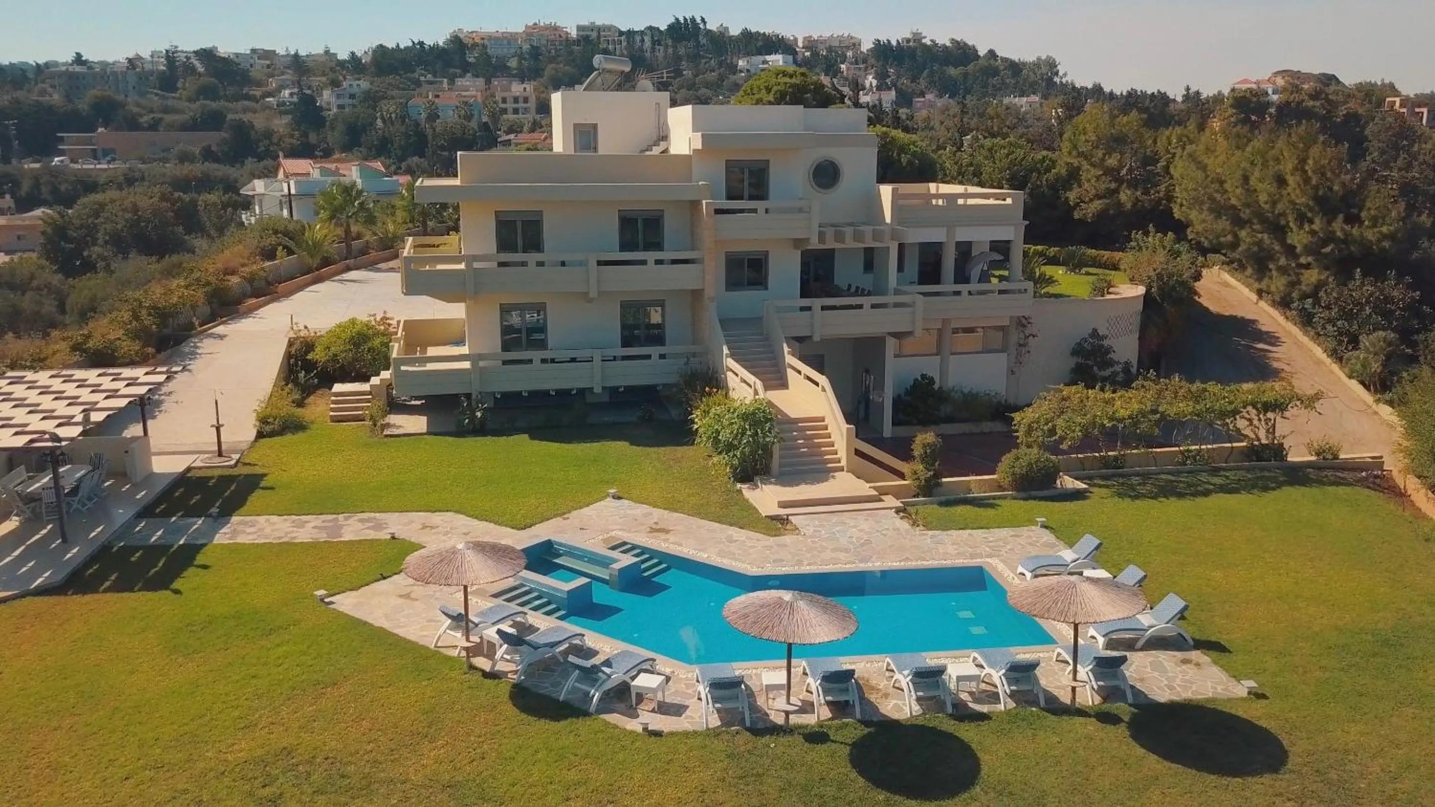 Garden in Villa Artemis