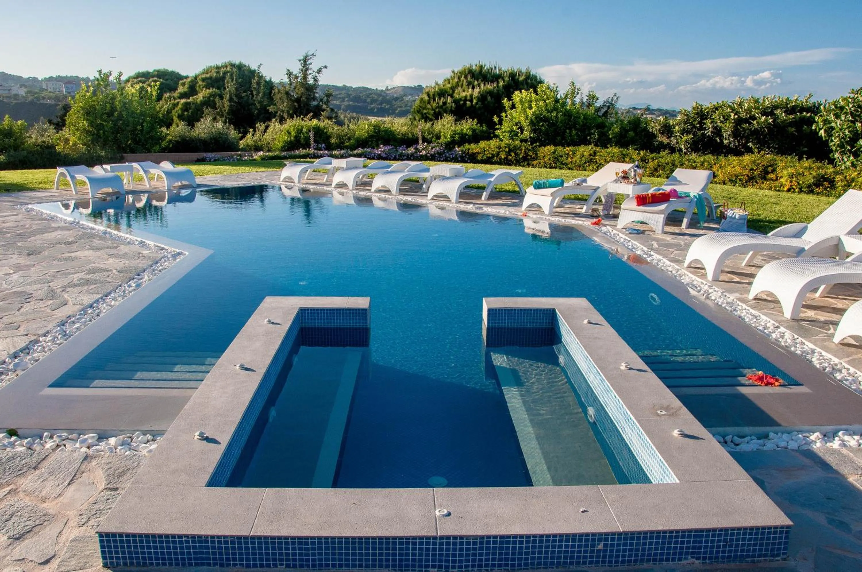 On site in Villa Artemis