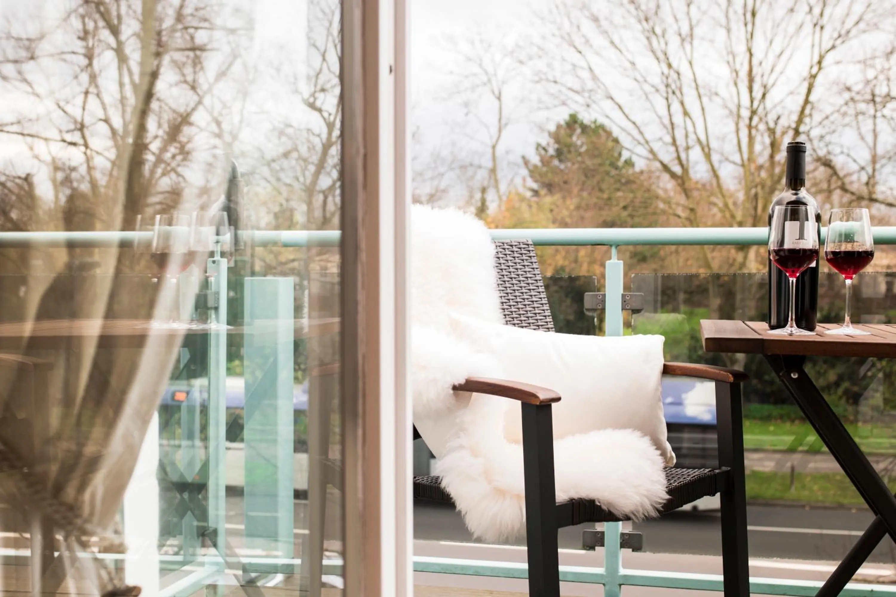 Balcony/Terrace in Parkside Apartment House