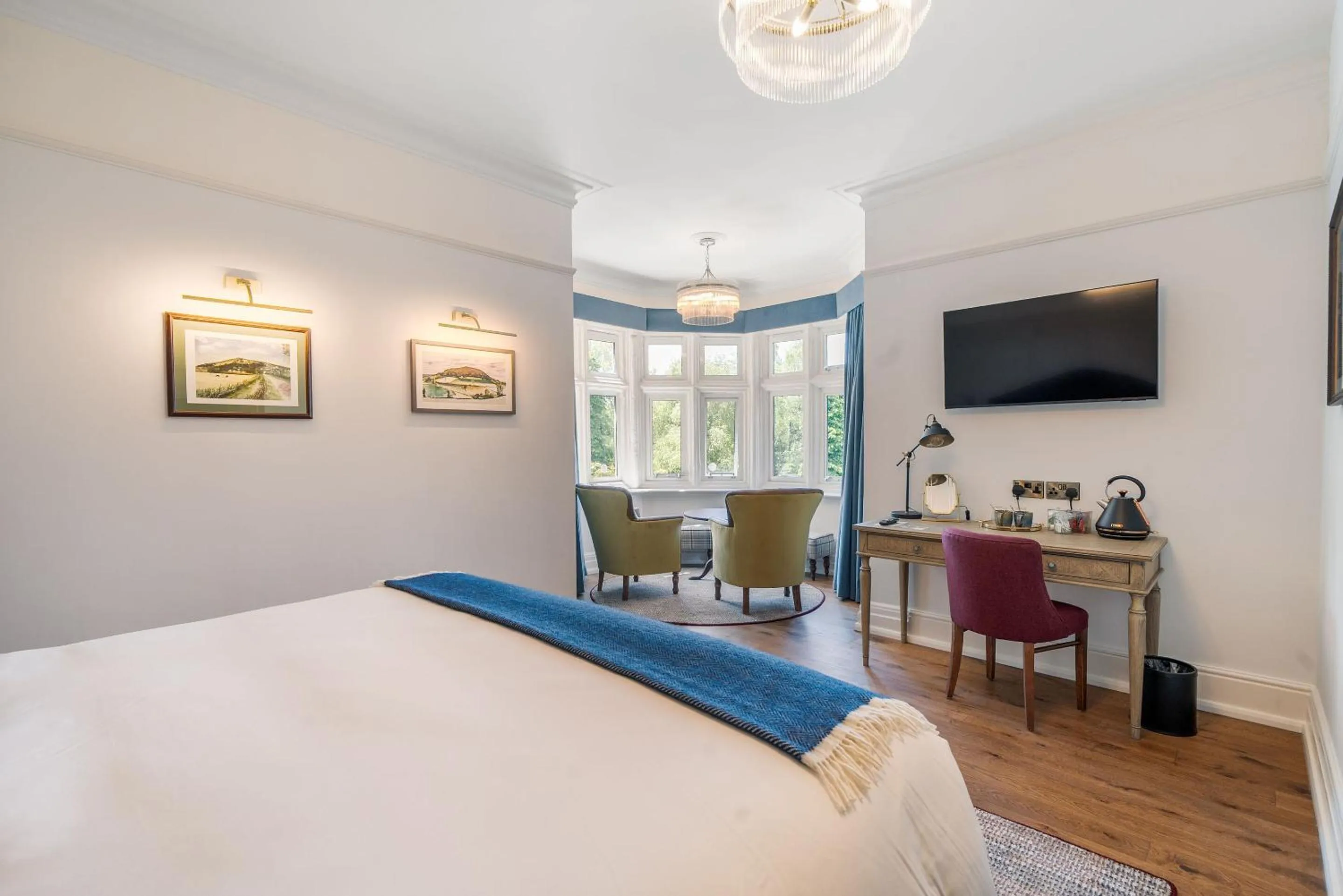 Bedroom, Bed in Sidcot Arms