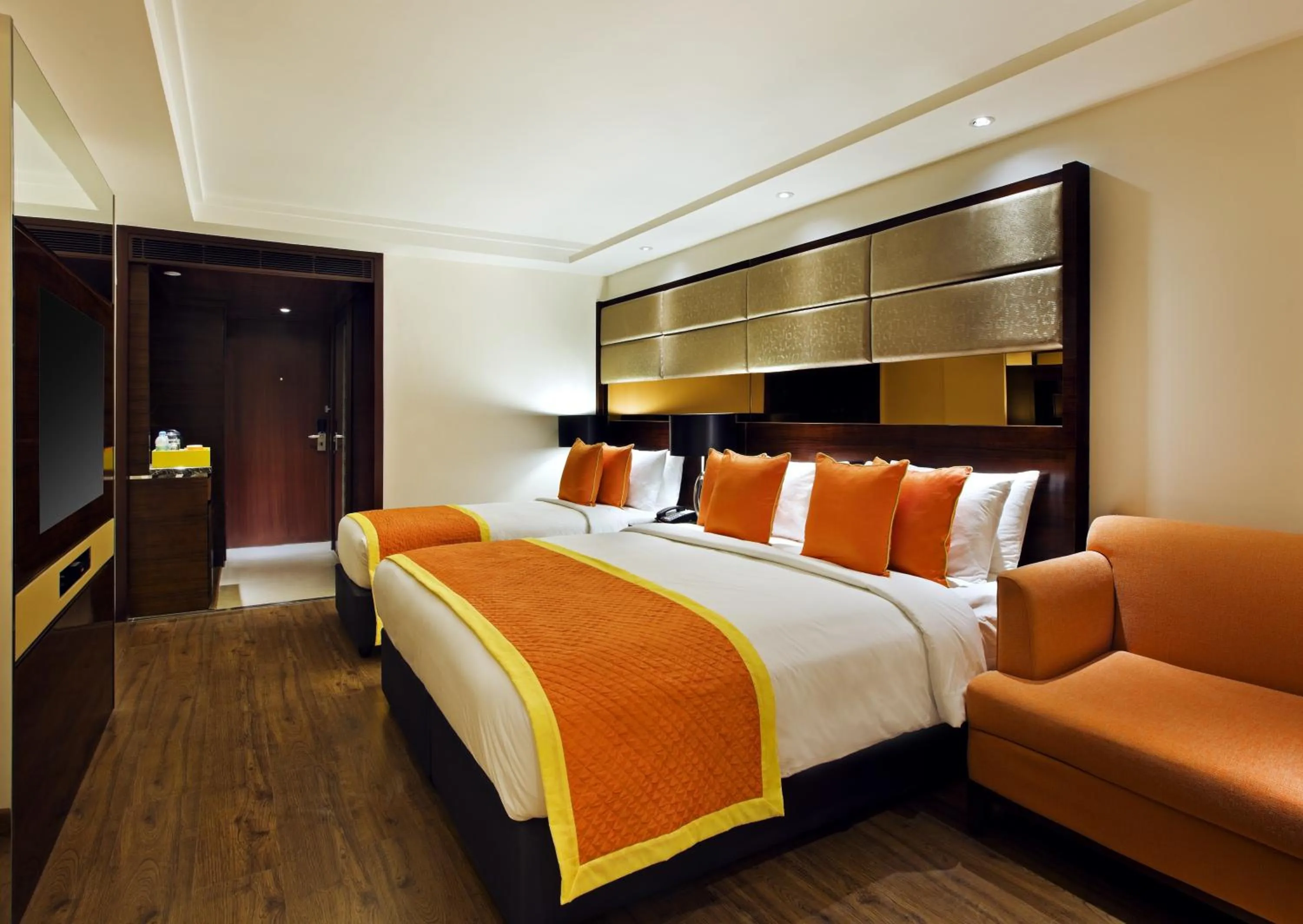 Photo of the whole room, Bed in Zone By The Park , Bani Park Jaipur