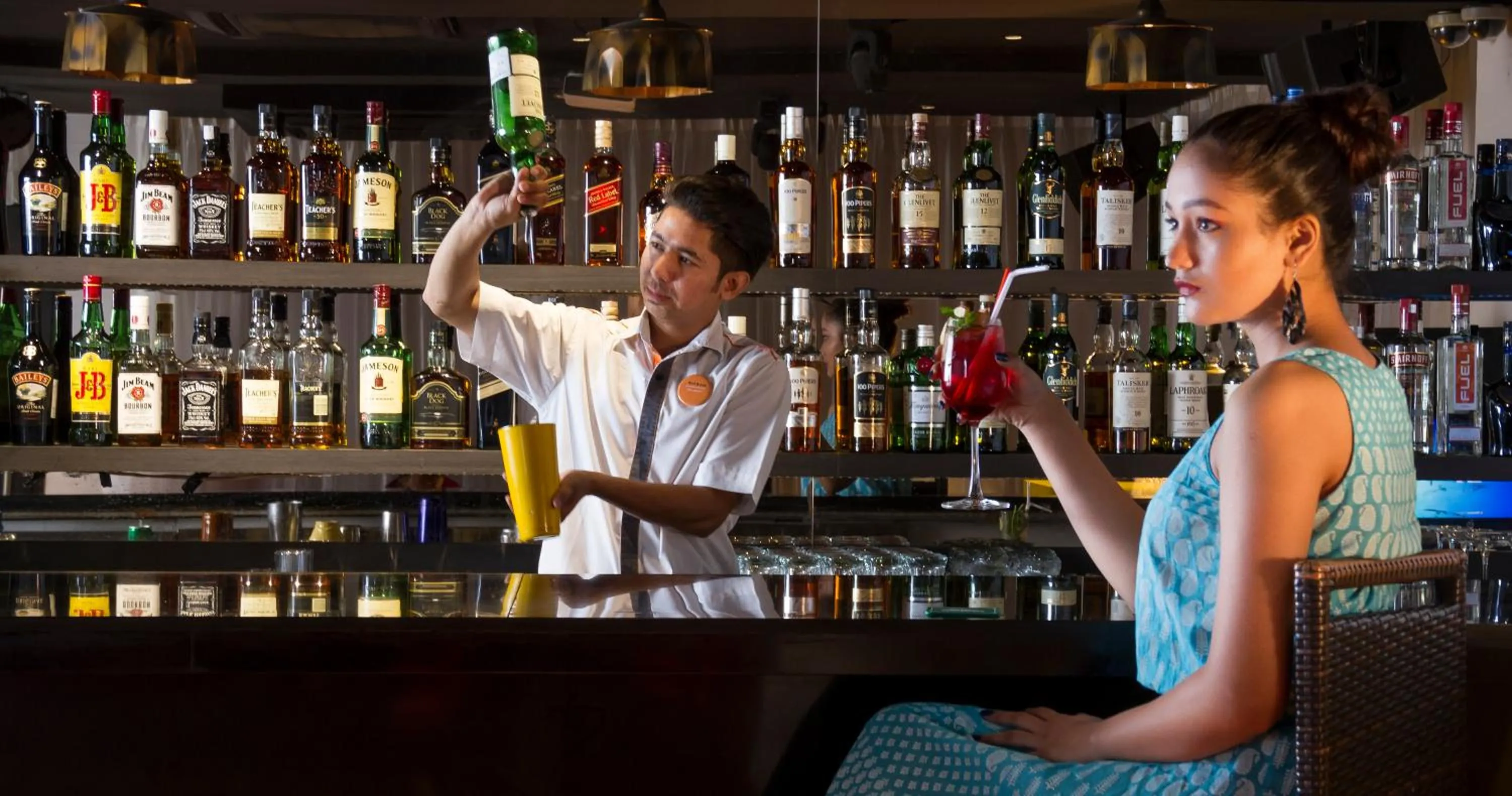 Lounge or bar in Zone By The Park , Bani Park Jaipur