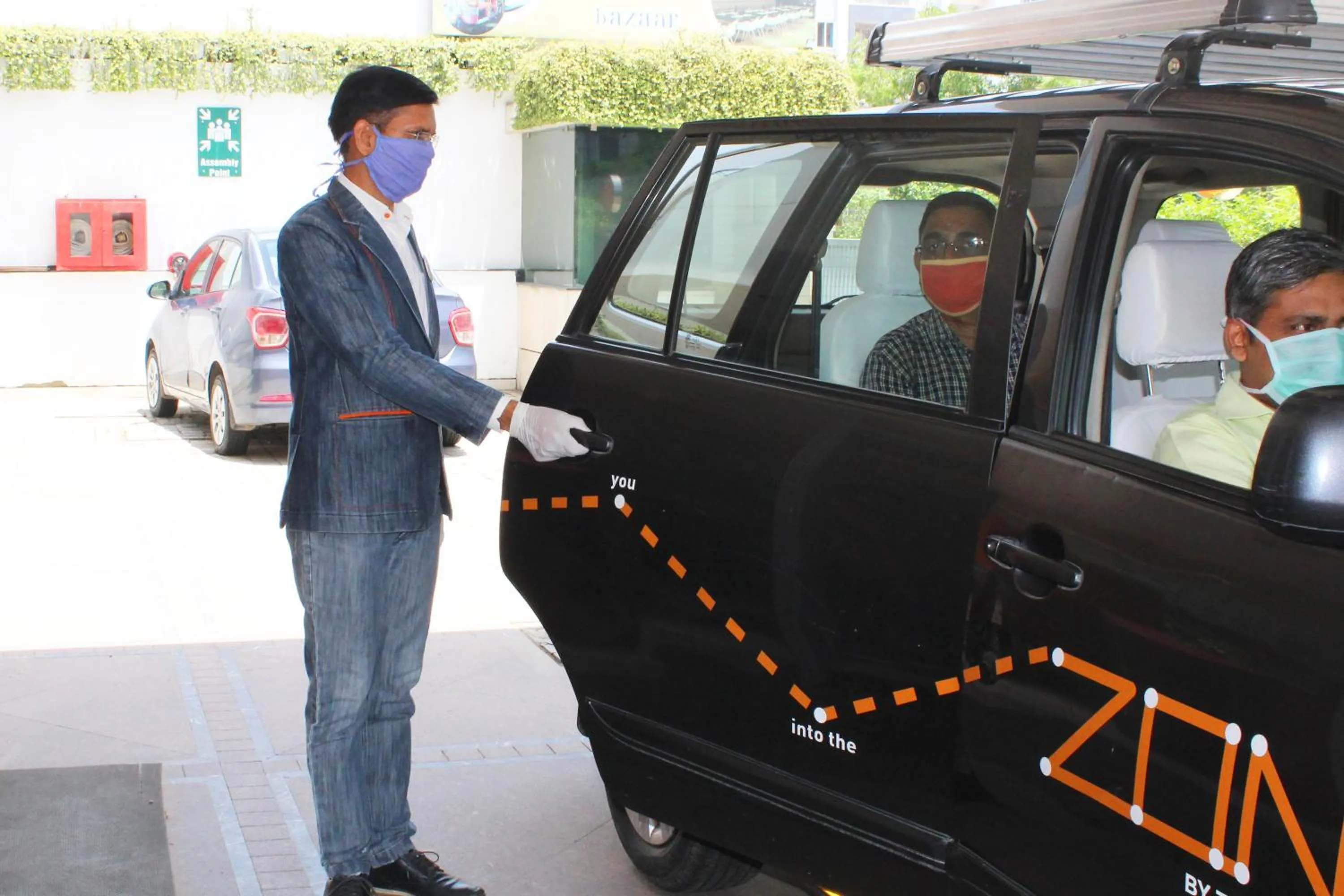 People in Zone By The Park , Bani Park Jaipur
