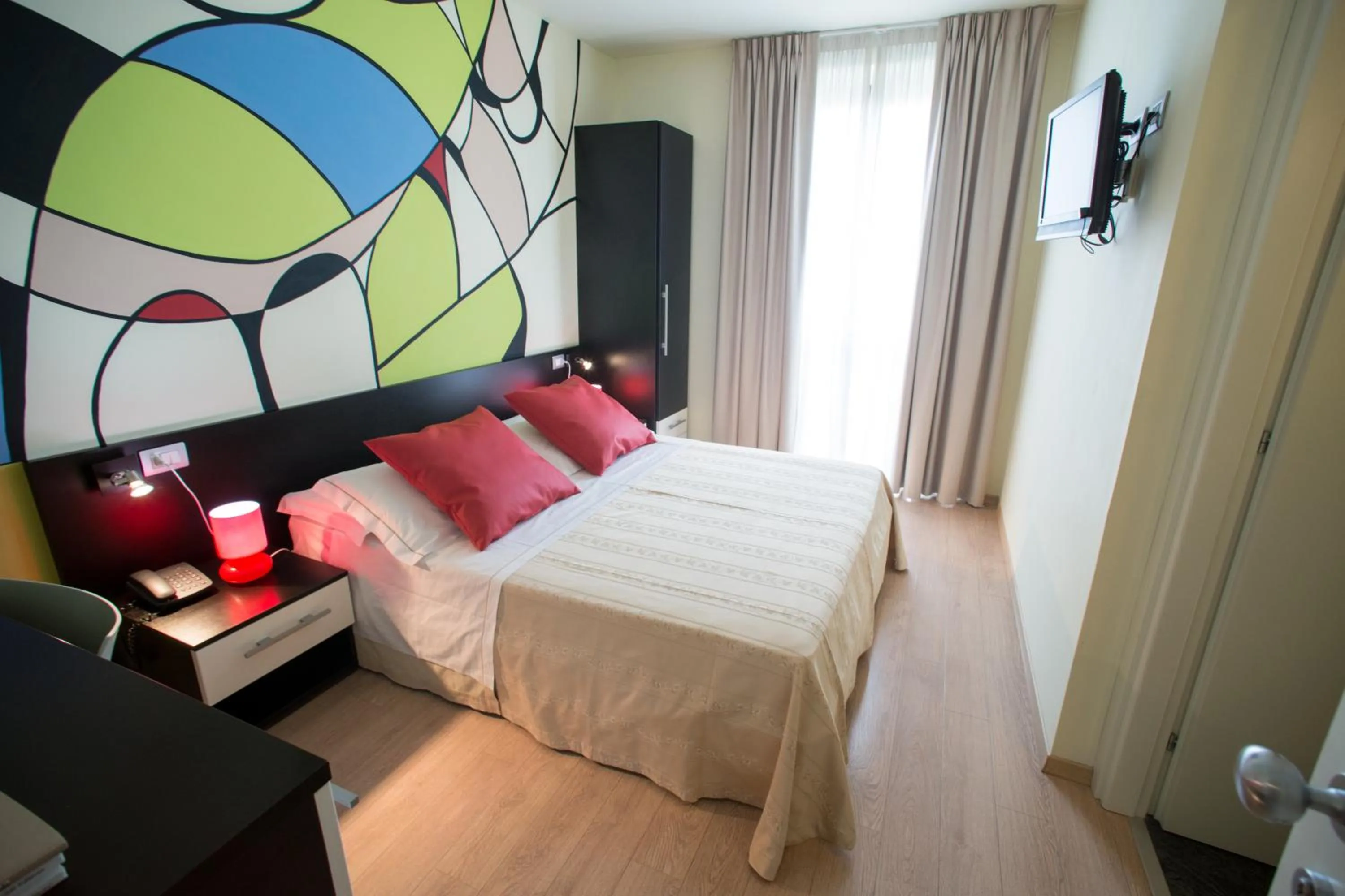 Bedroom, Bed in Berghotel