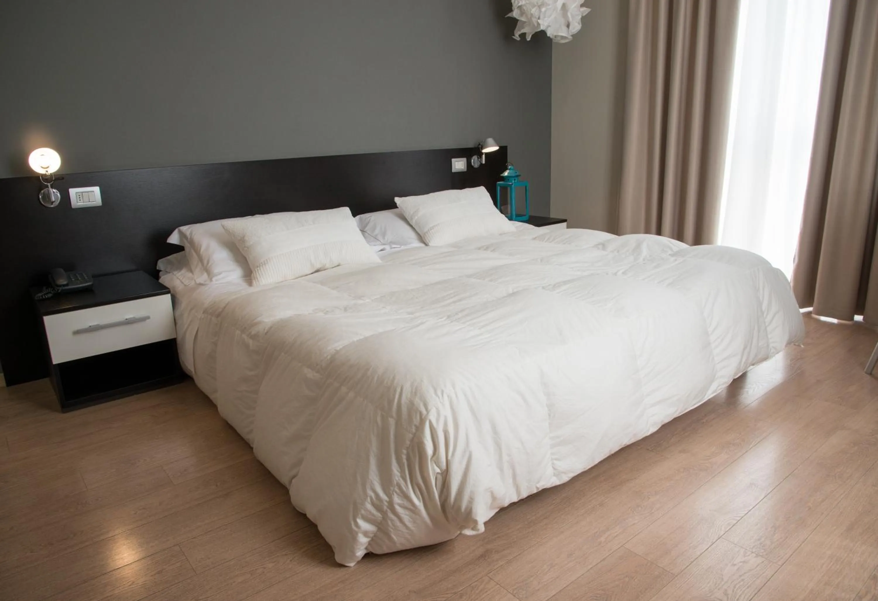 bunk bed, Bed in Berghotel