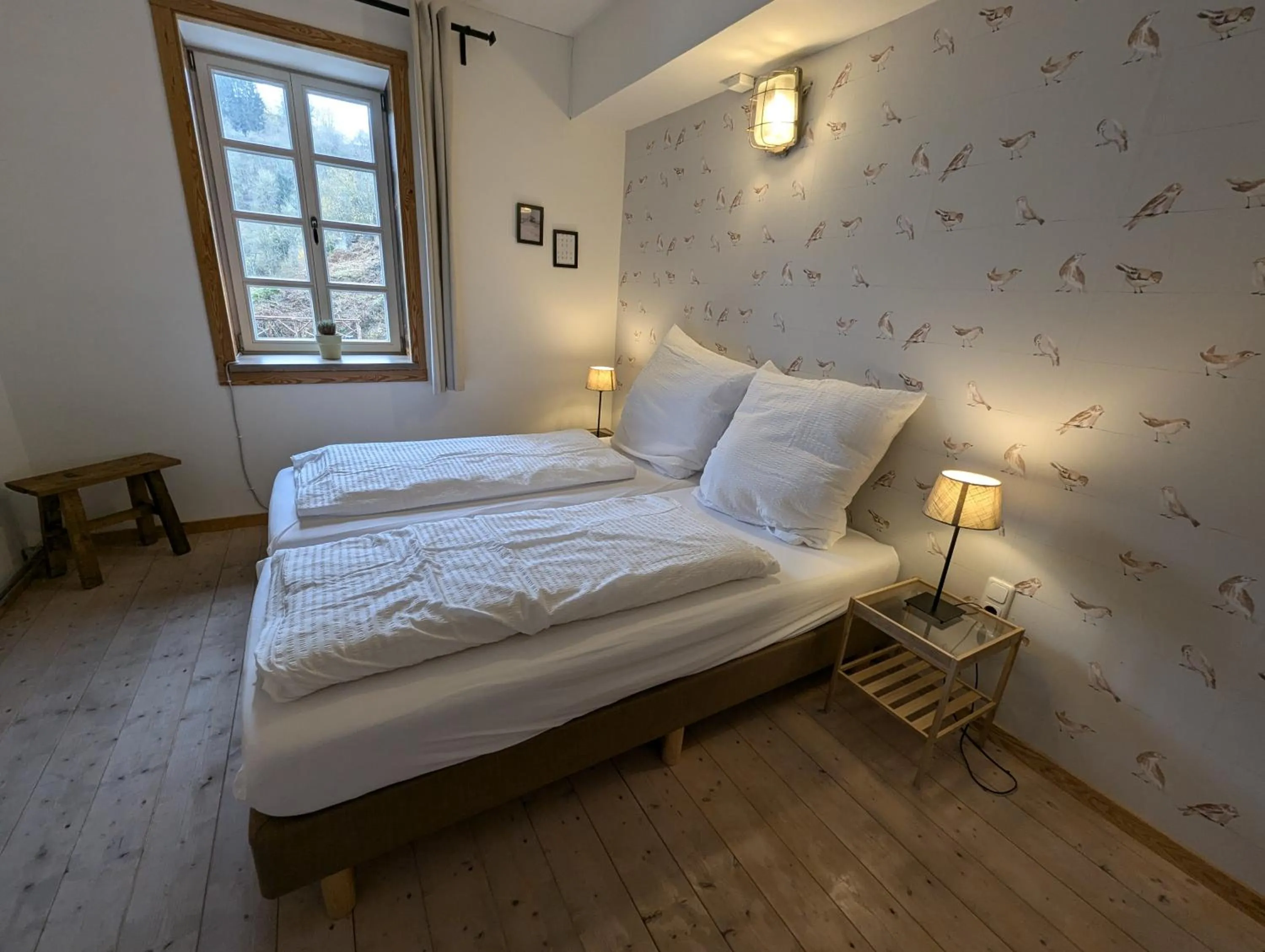 Bedroom, Bed in Villa Rur