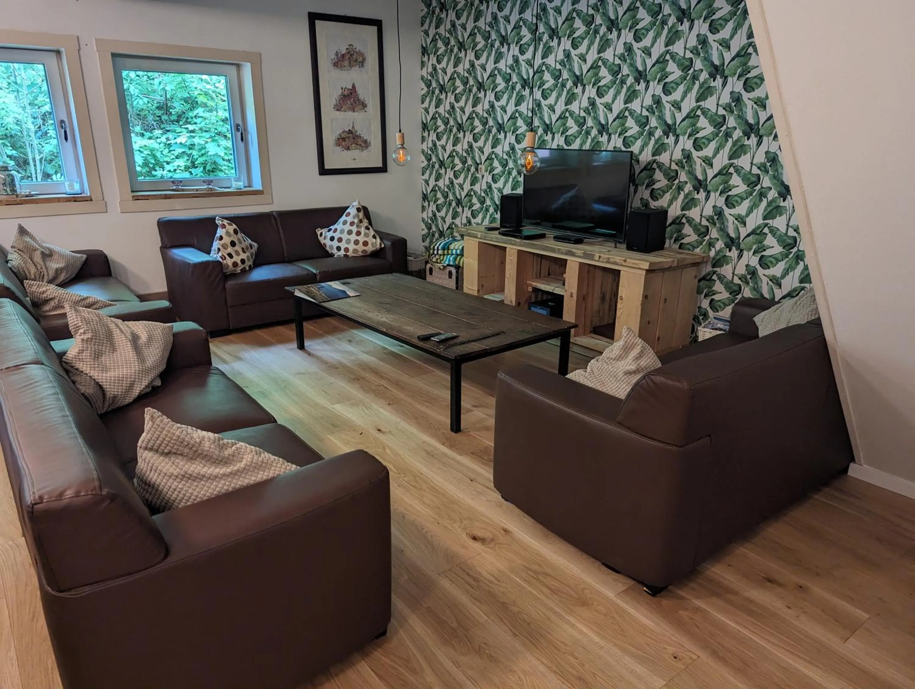 Living room in Villa Rur