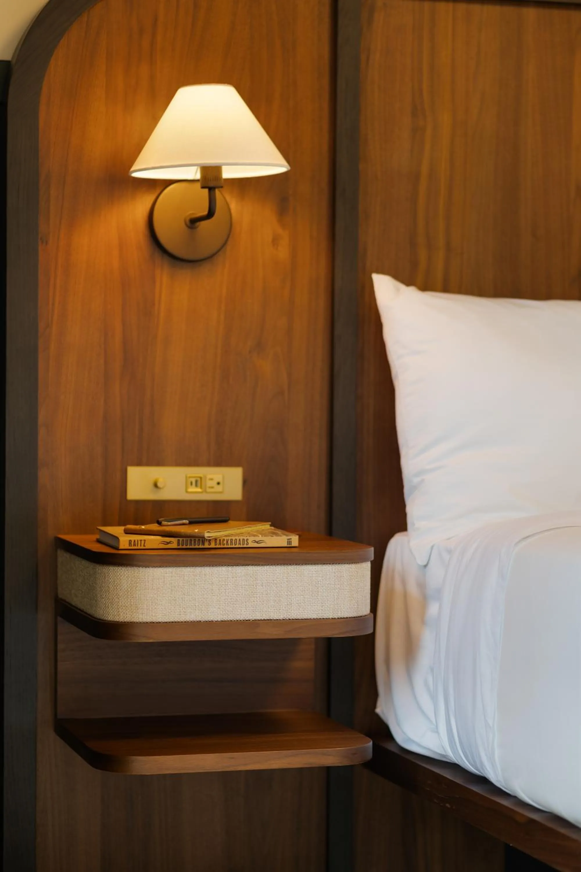Bed in The Delegate Hotel
