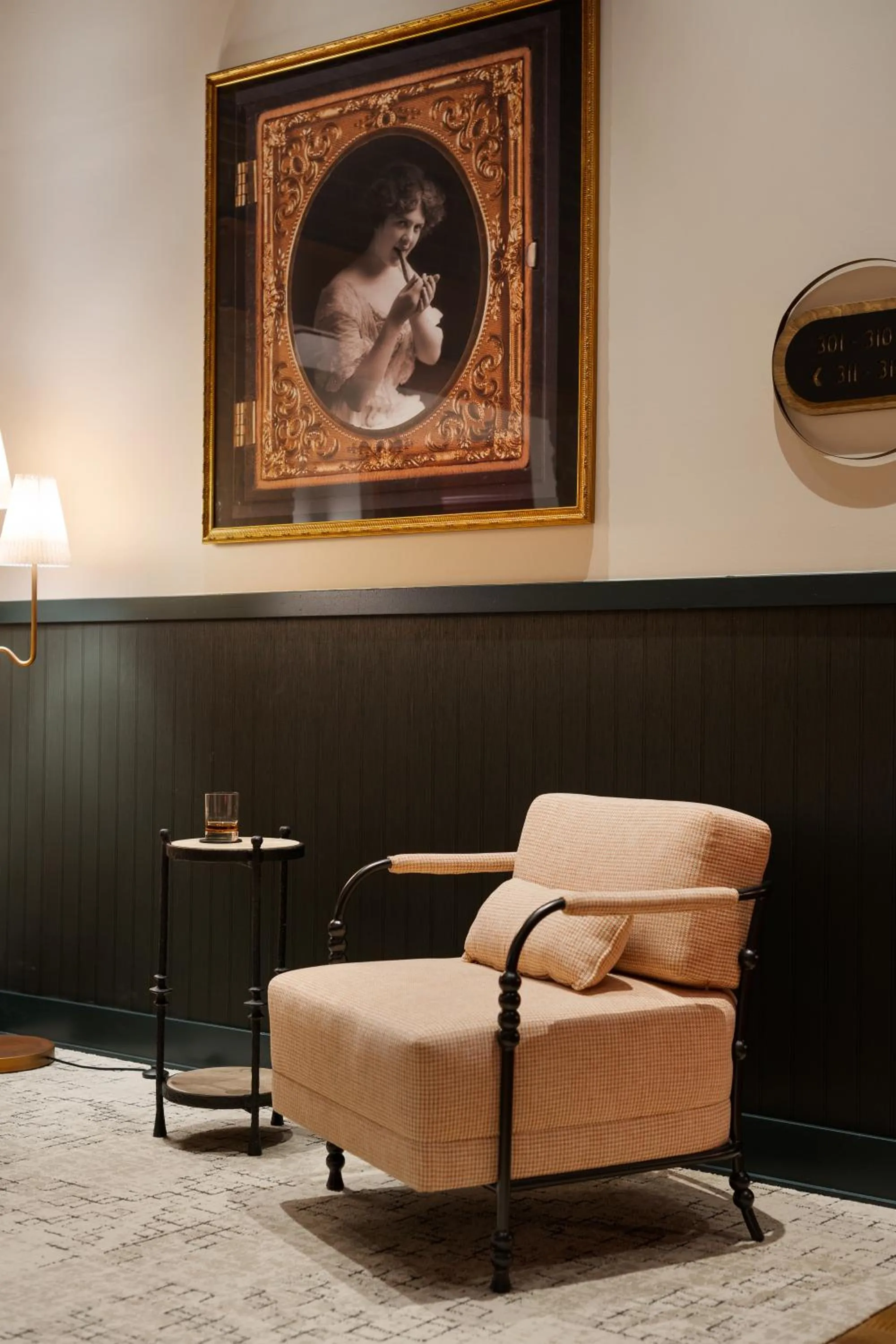 Decorative detail in The Delegate Hotel