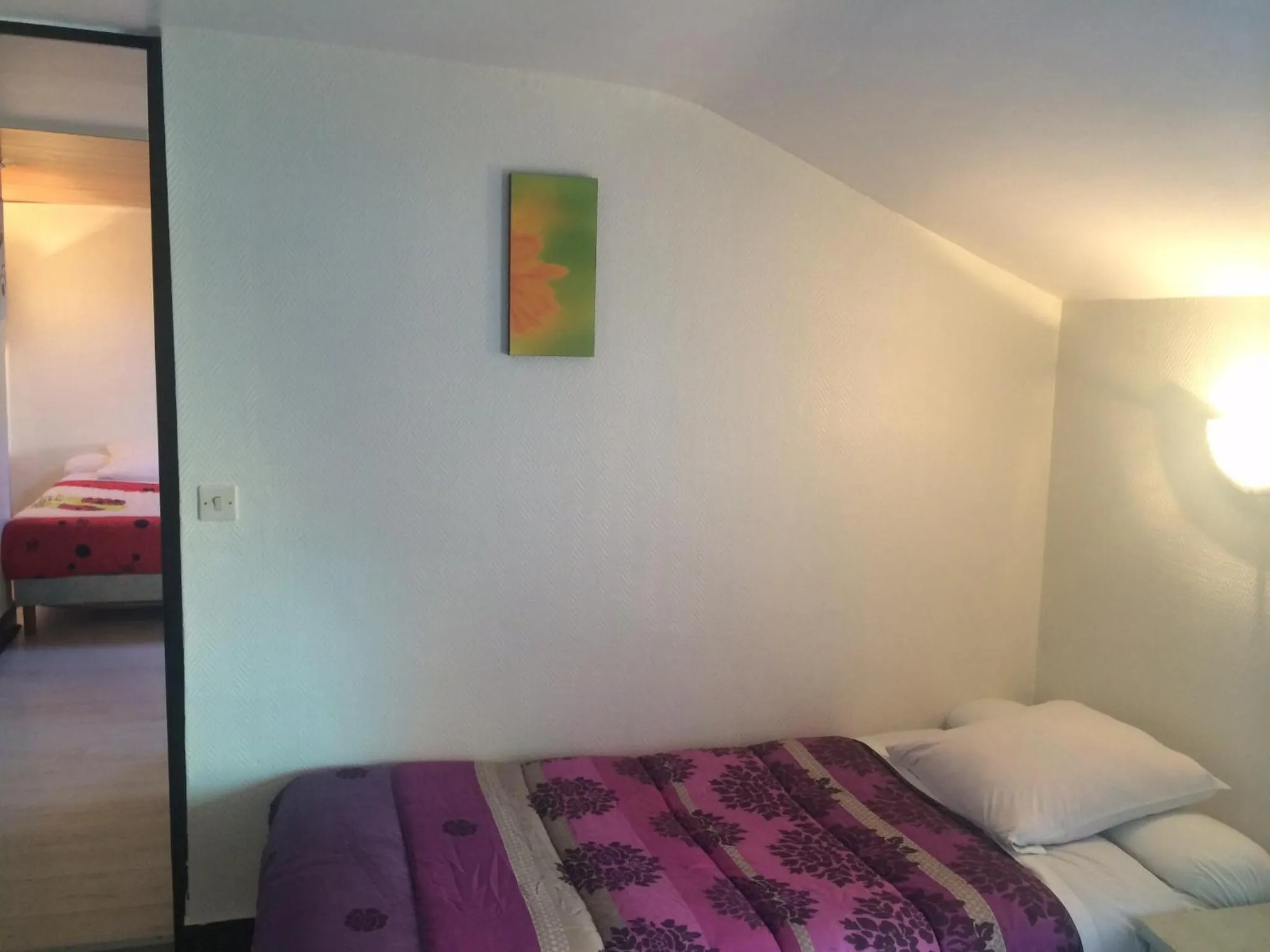 Bedroom, Bed in Hotel Restaurant Tokyo