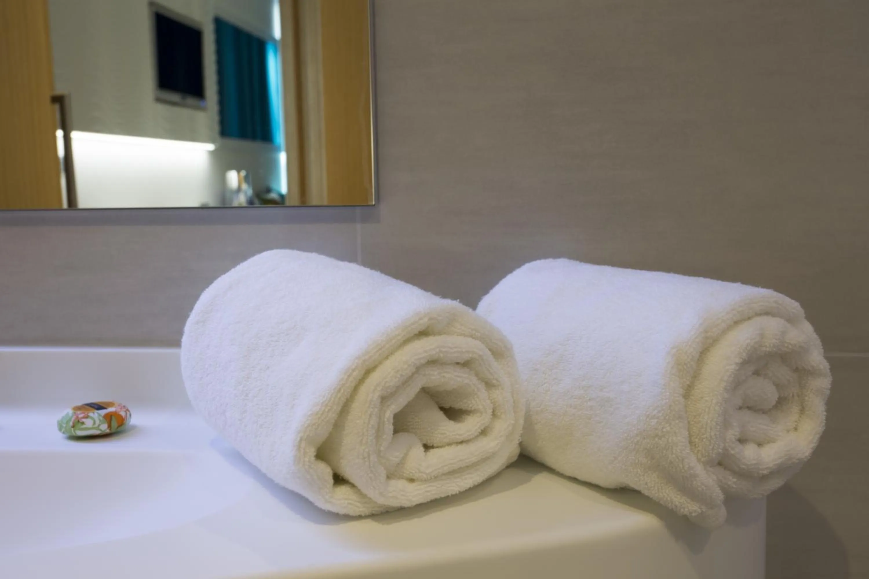 Bathroom in SoBlue Hôtel