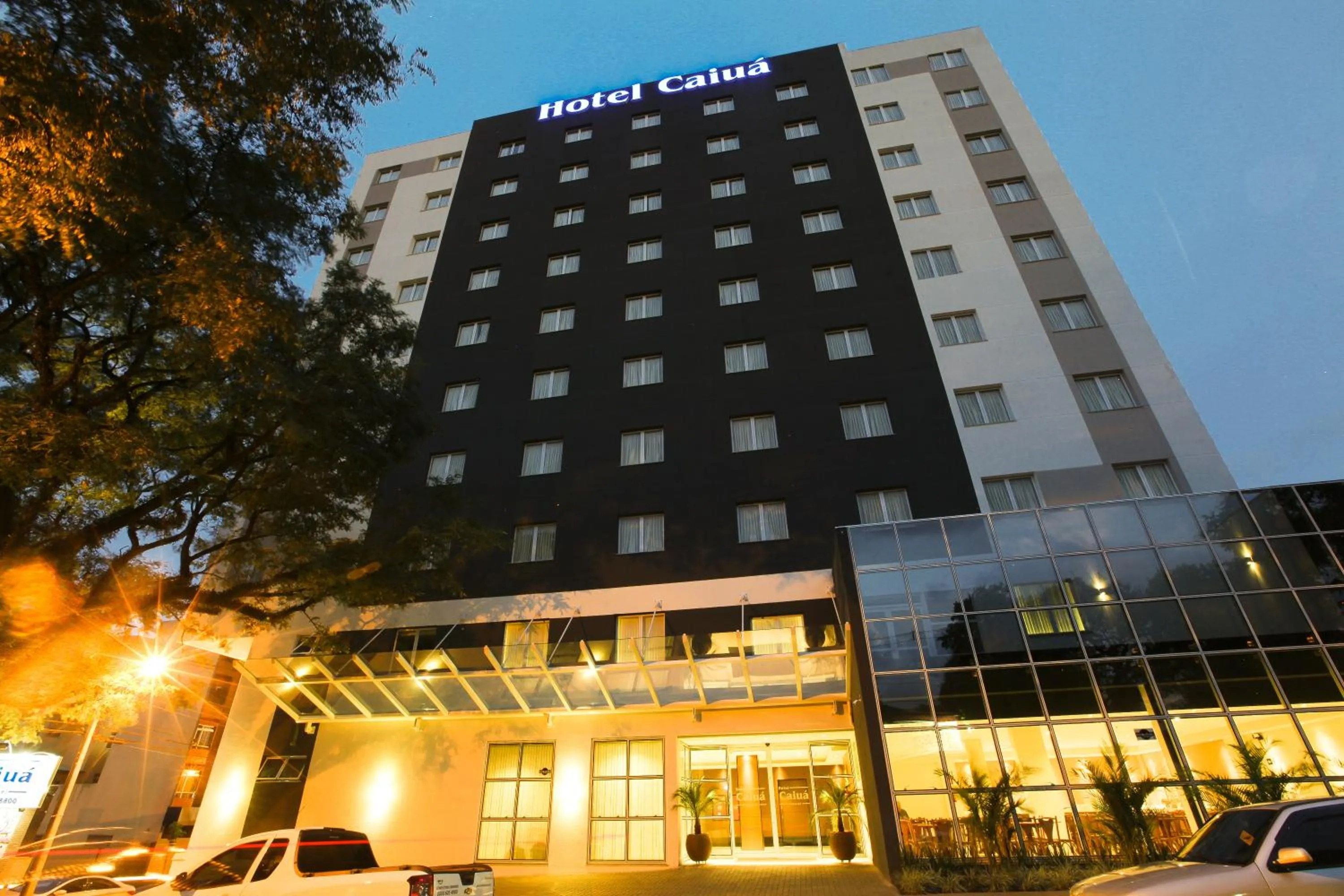 Property building in Hotel Caiuá Cascavel
