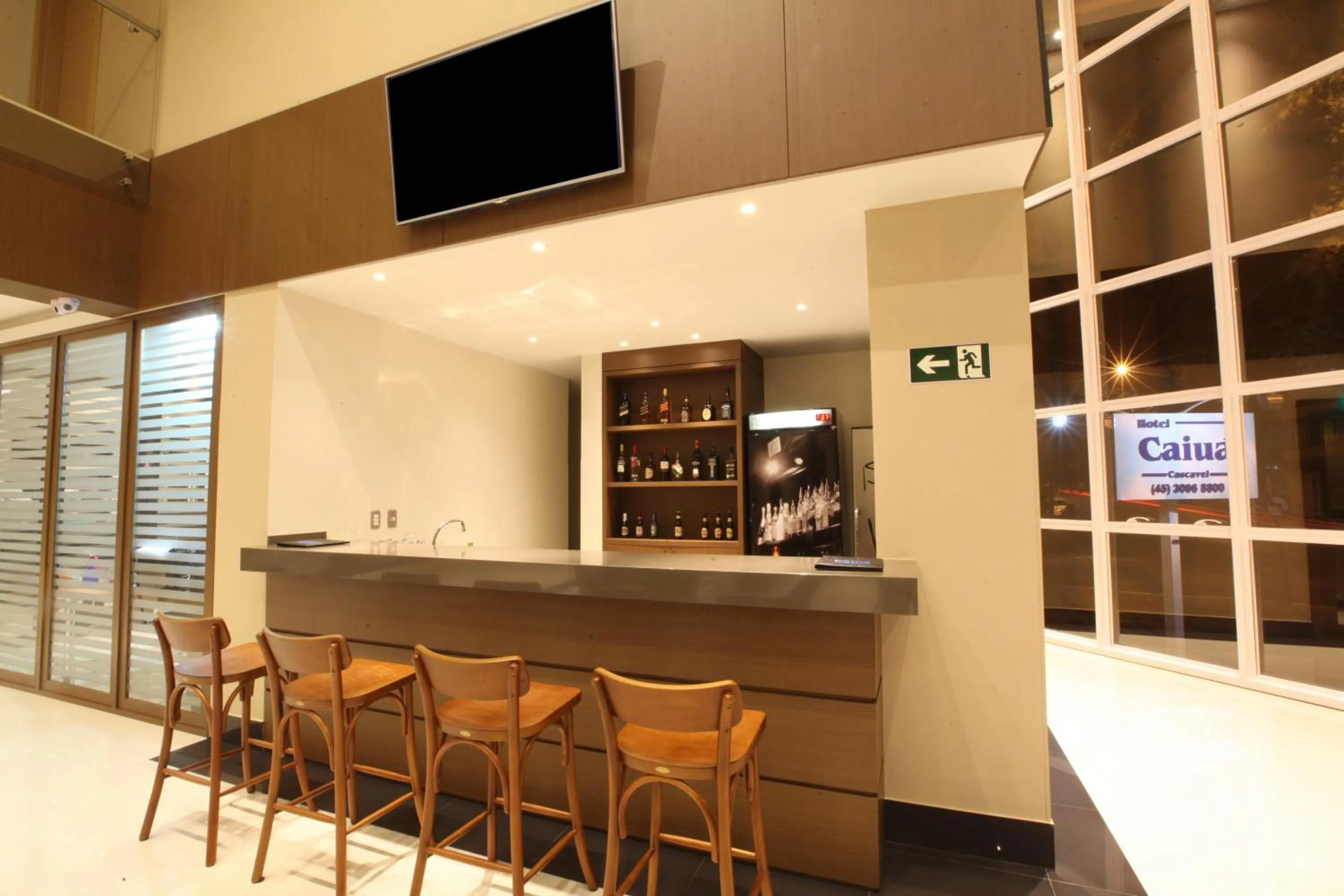 Lounge or bar in Hotel Caiuá Cascavel