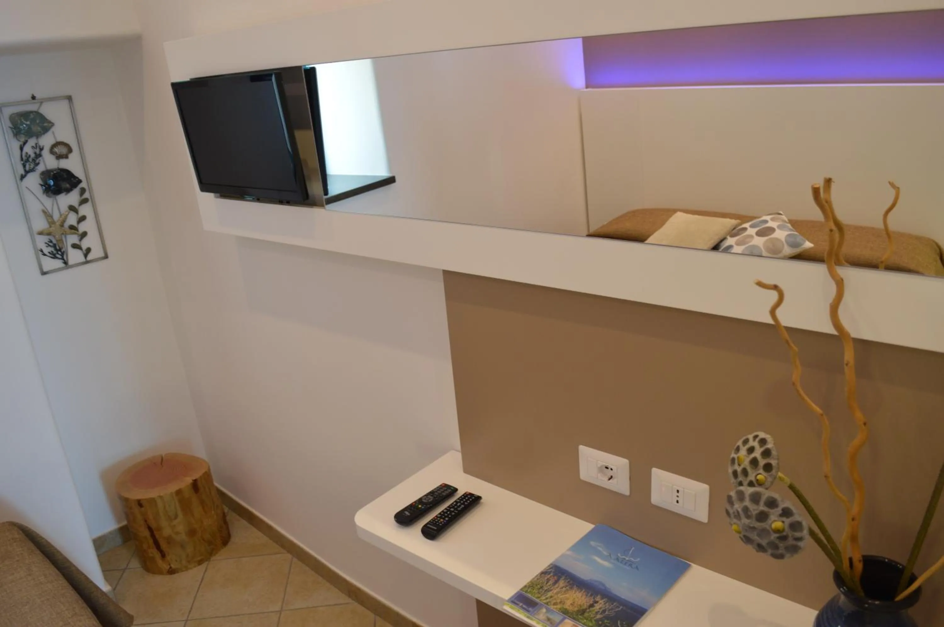 Bed in 'A Alera Room & Breakfast