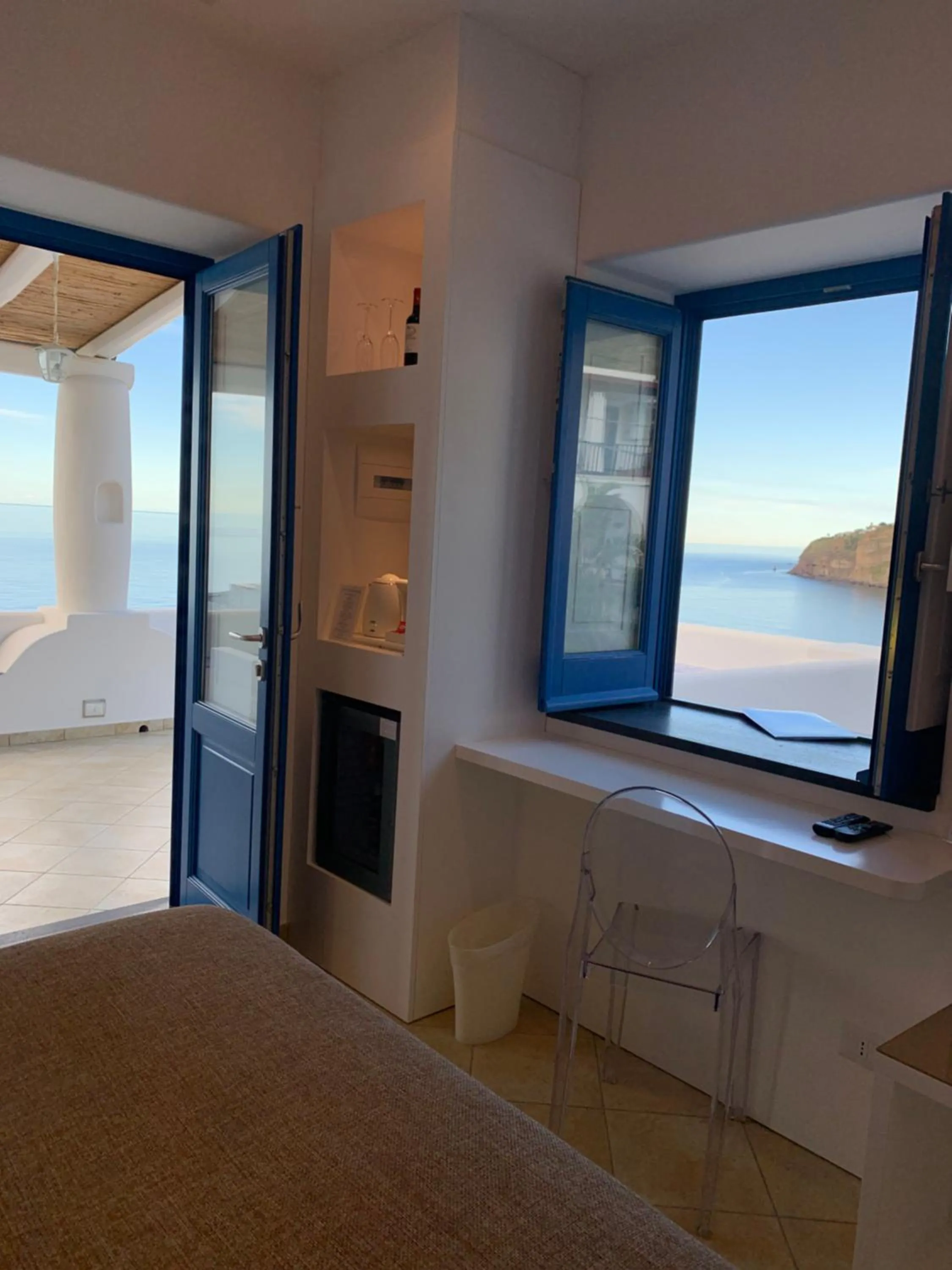 Bed in 'A Alera Room & Breakfast