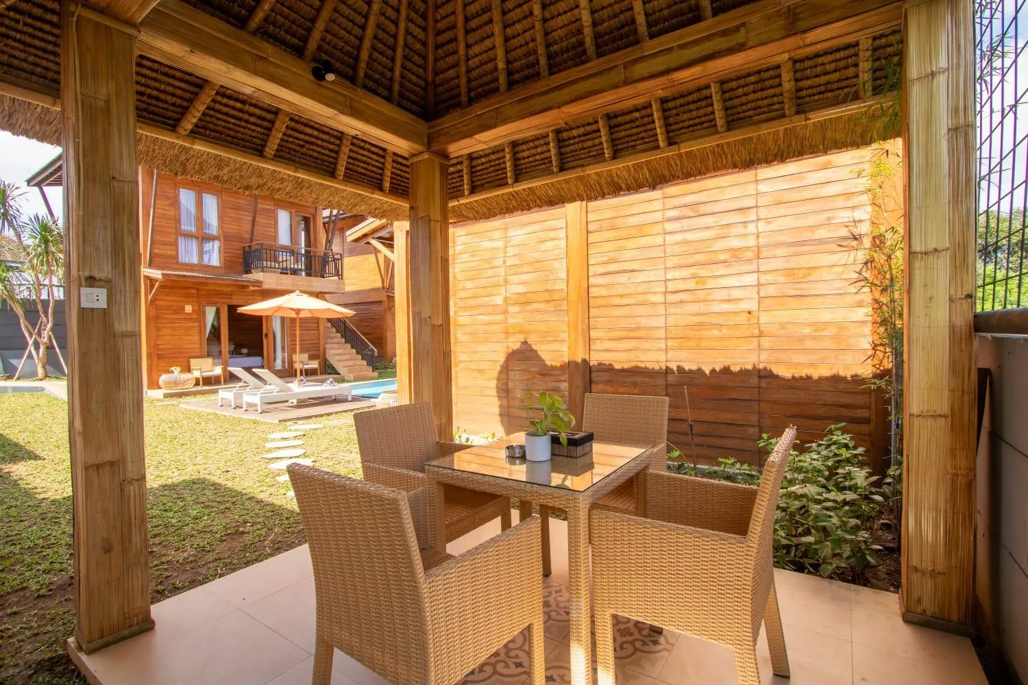 Seating area in Anartha Resort Jimbaran By Kubu GWK