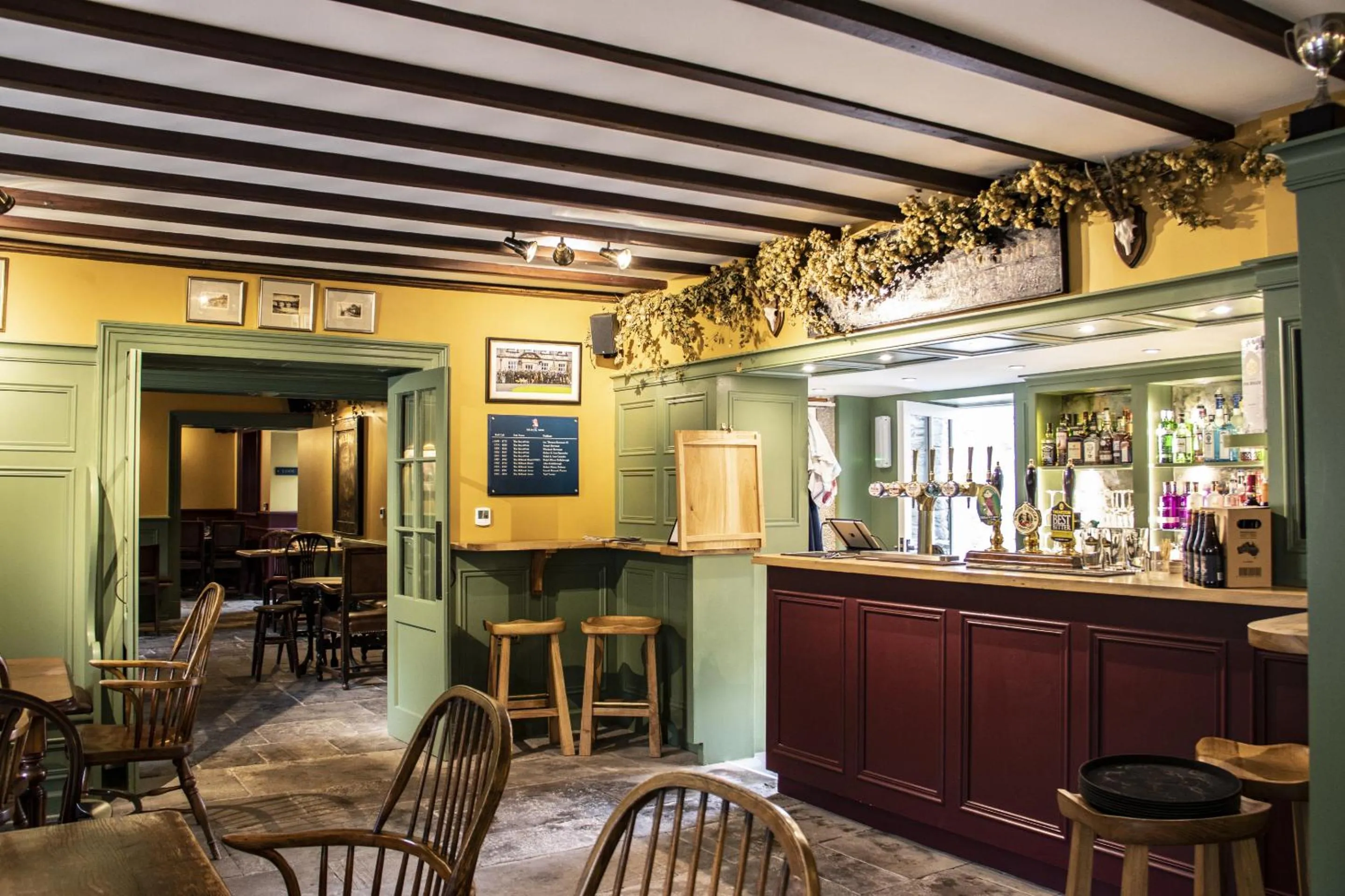 Lounge or bar in The Milbank Arms