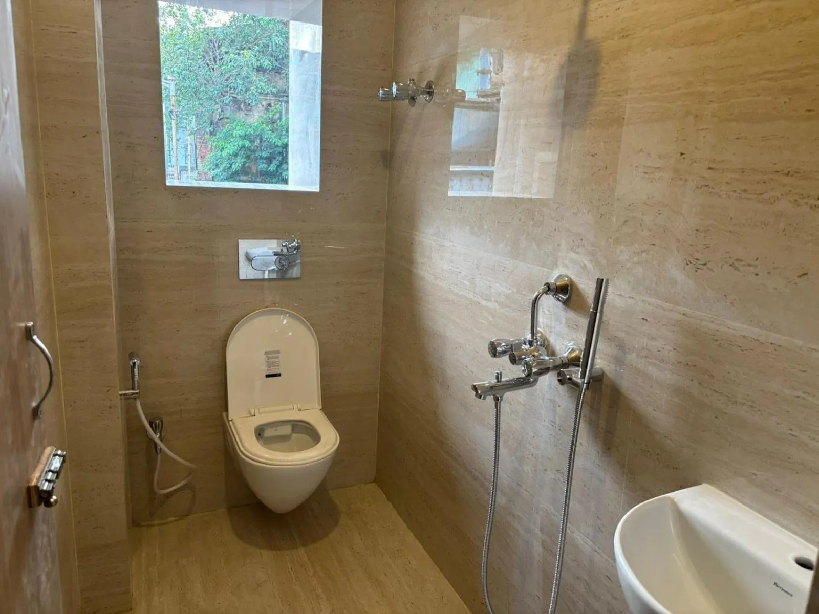 Bathroom in Hotel O Galaxy Guest House