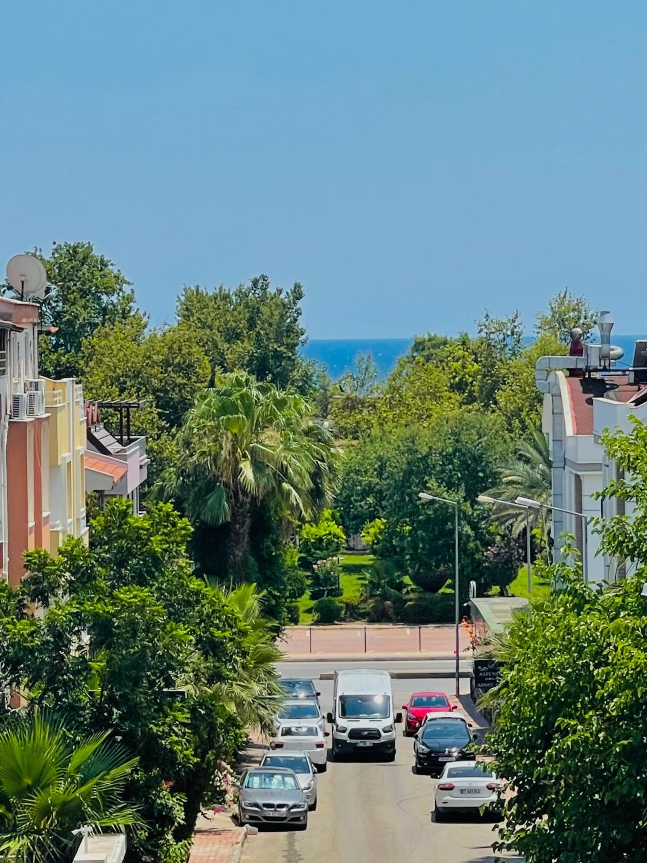 Sea view in Ale Park Hotel Apartments