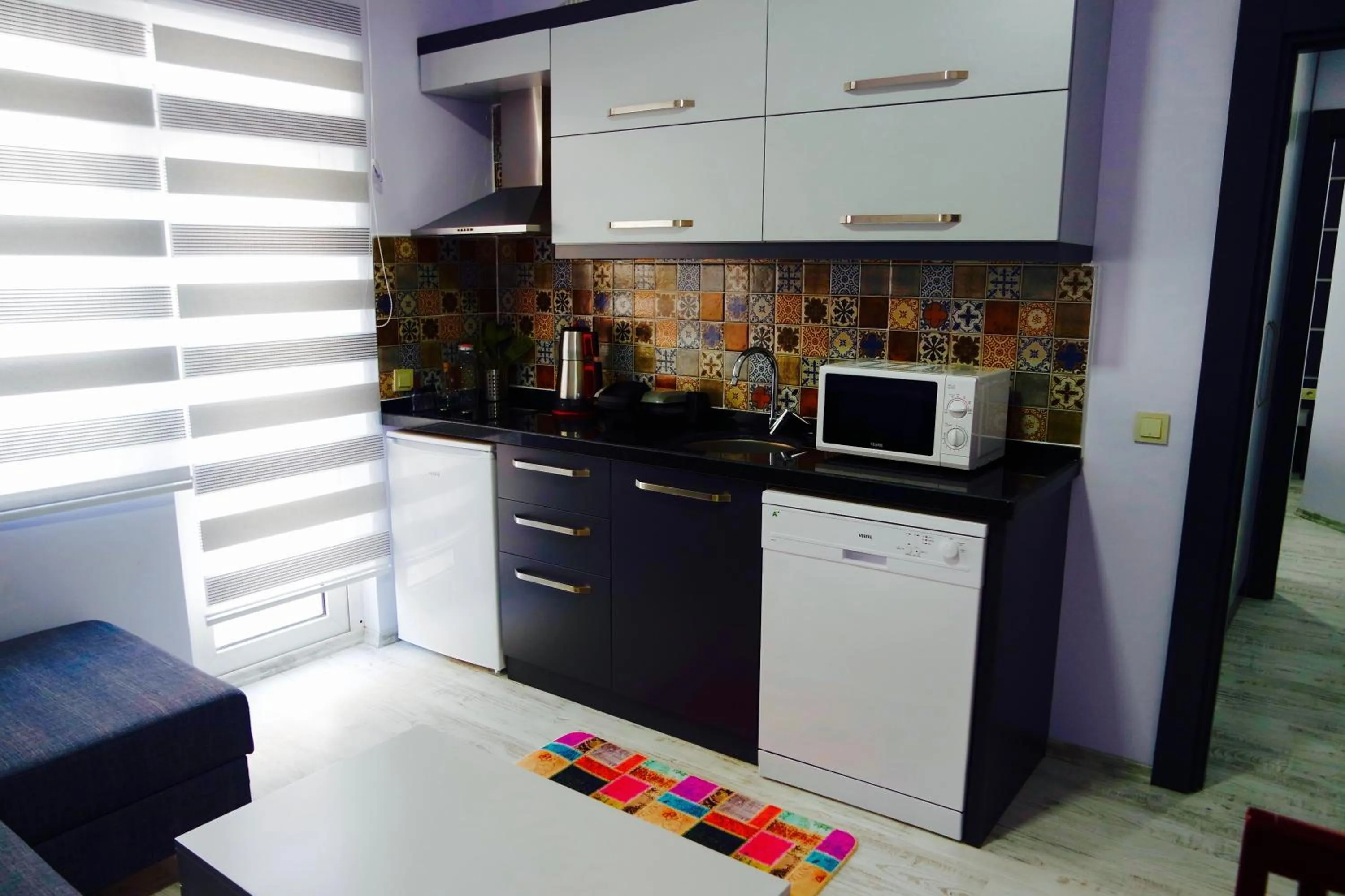 Kitchen or kitchenette in Ale Park Hotel Apartments