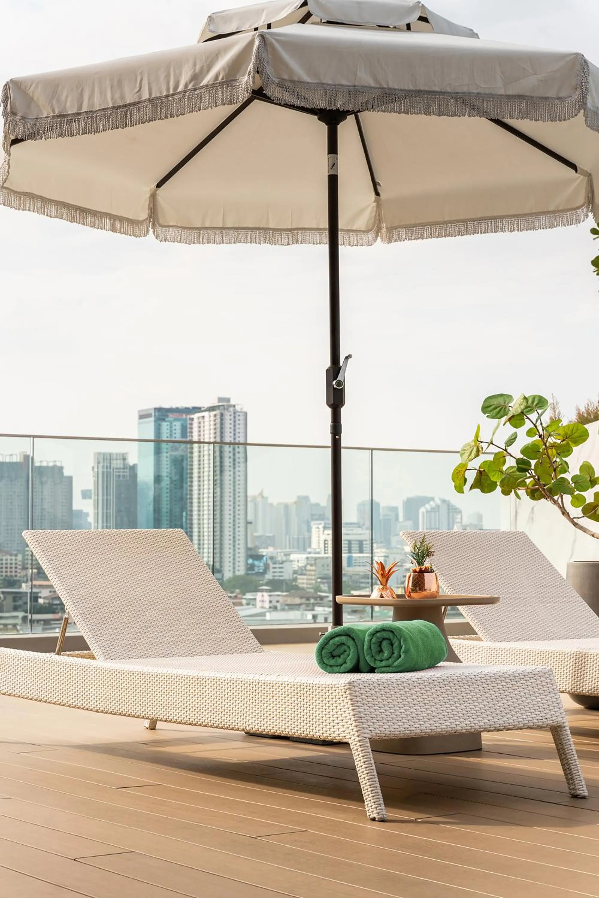 Swimming pool in Somerset Sukhumvit 71 Bangkok