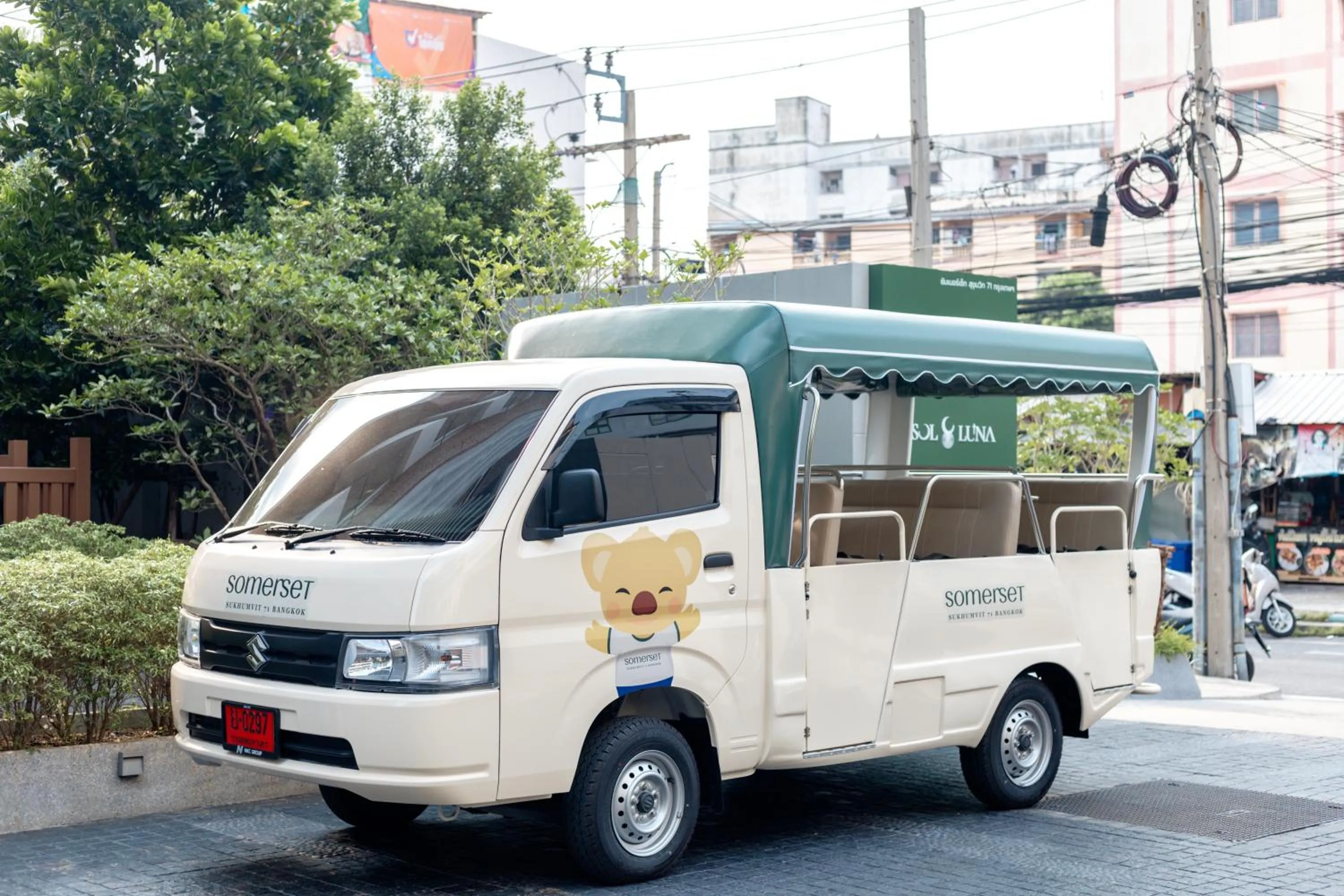 shuttle in Somerset Sukhumvit 71 Bangkok