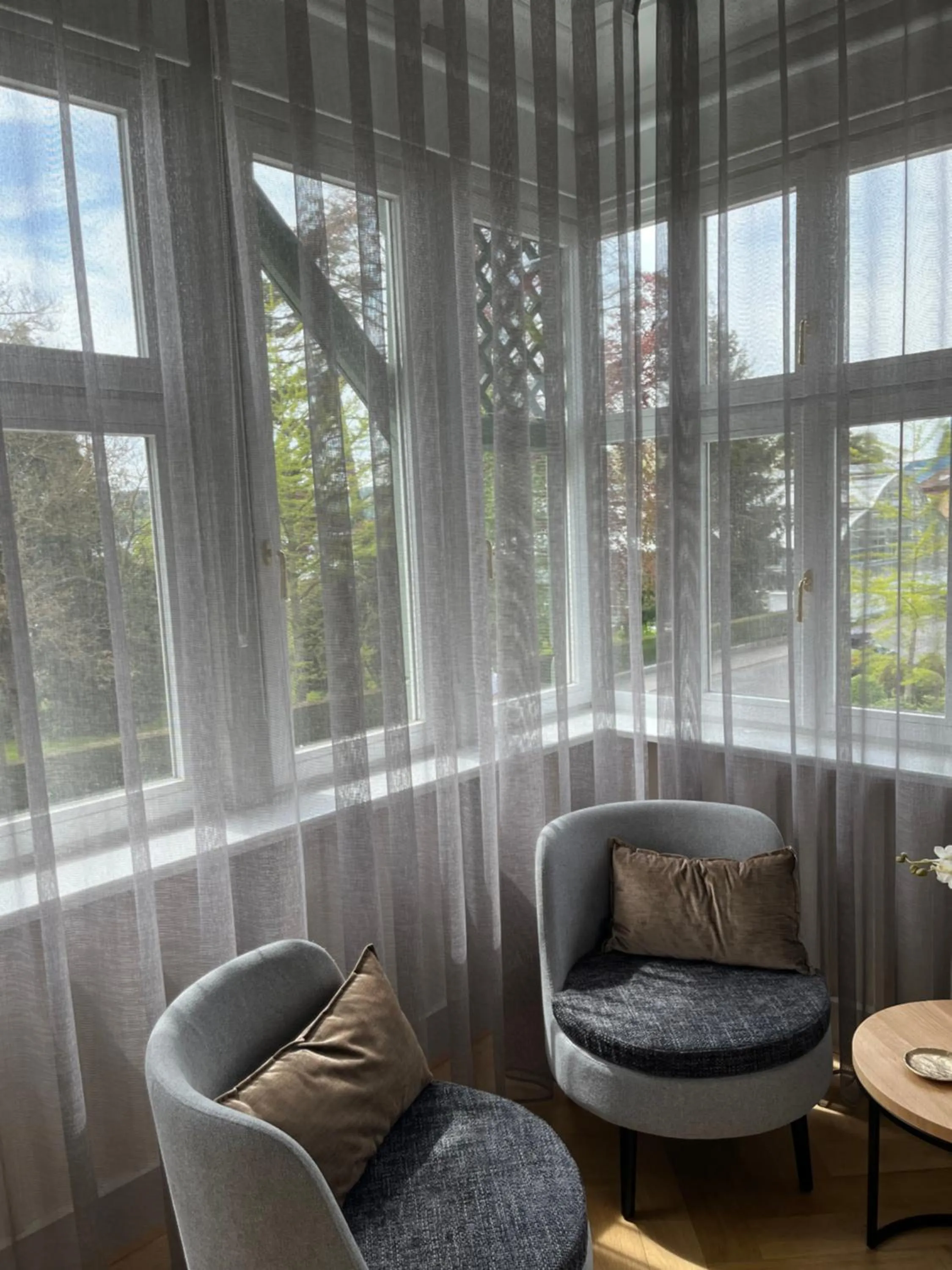 Seating area in Hotel Garni Villa Rosengarten