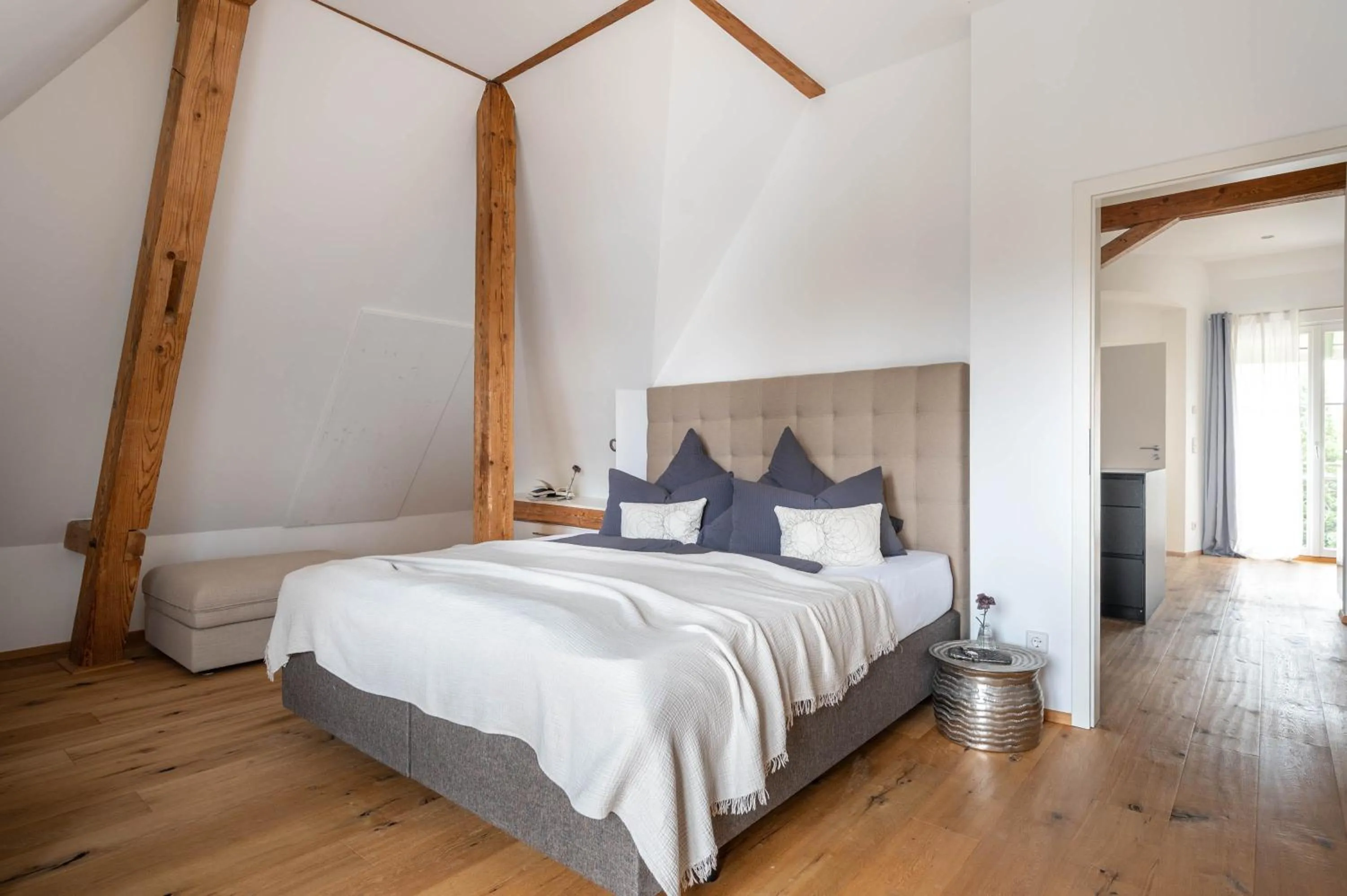 Bed in Hotel Garni Villa Rosengarten