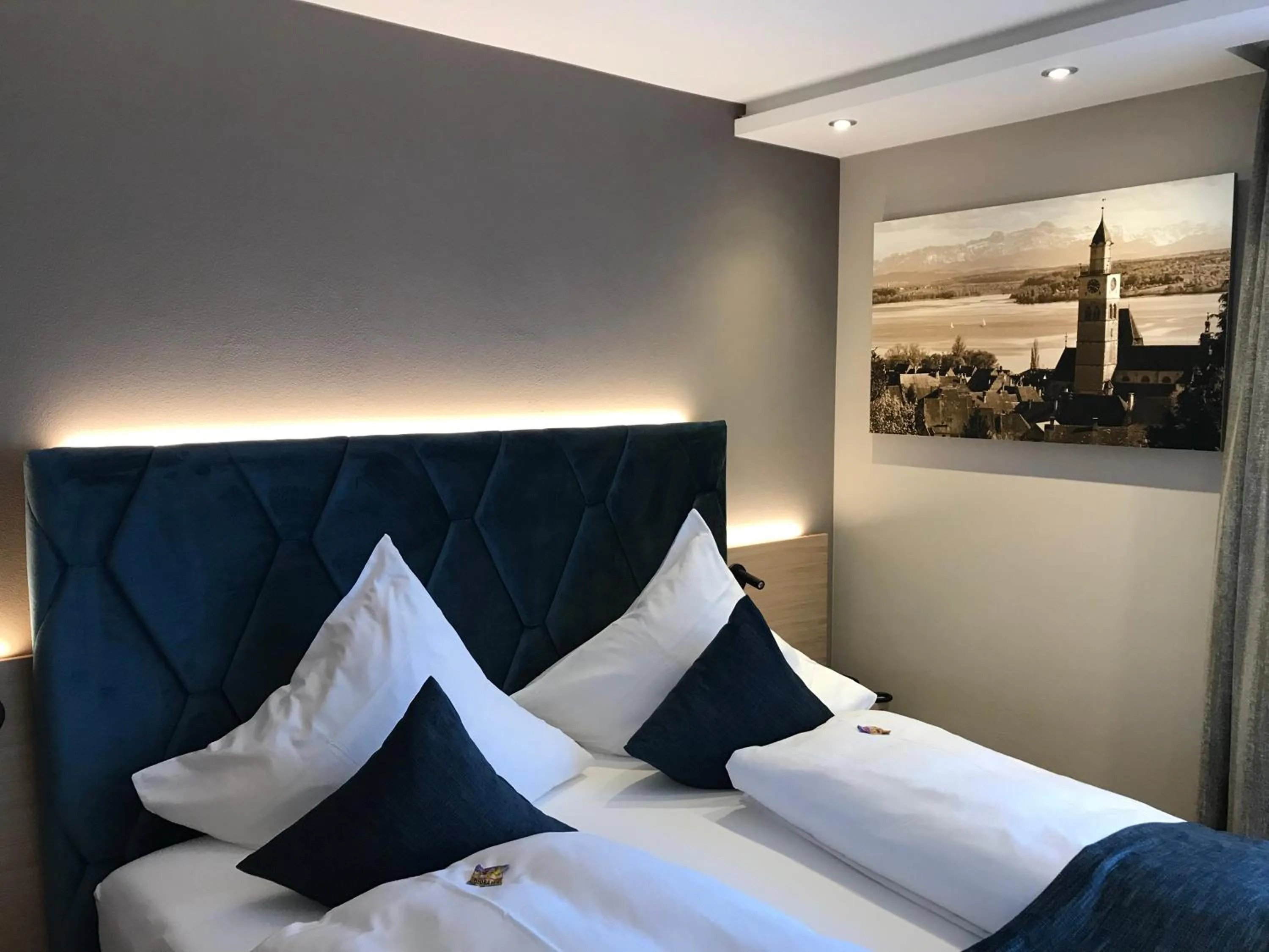 Bed in Hotel Garni Villa Rosengarten