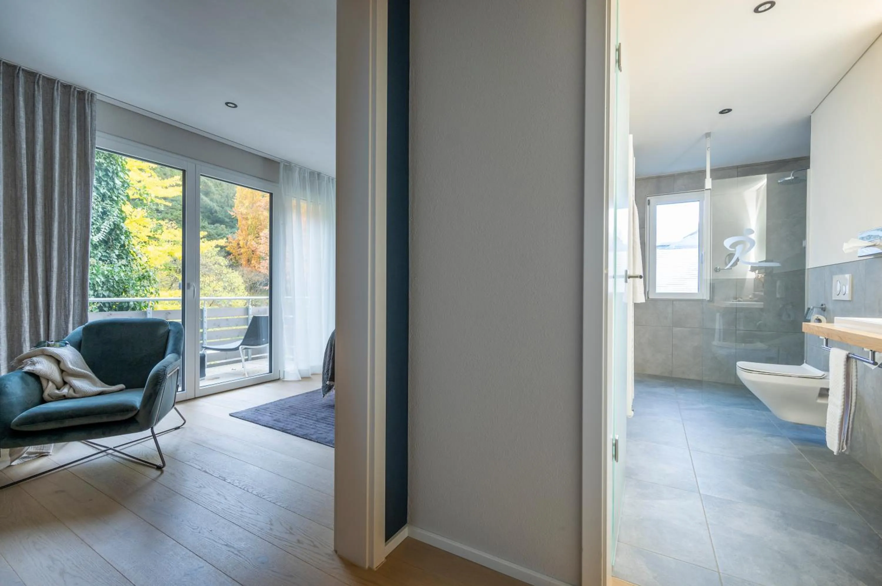 Bed in Hotel Garni Villa Rosengarten