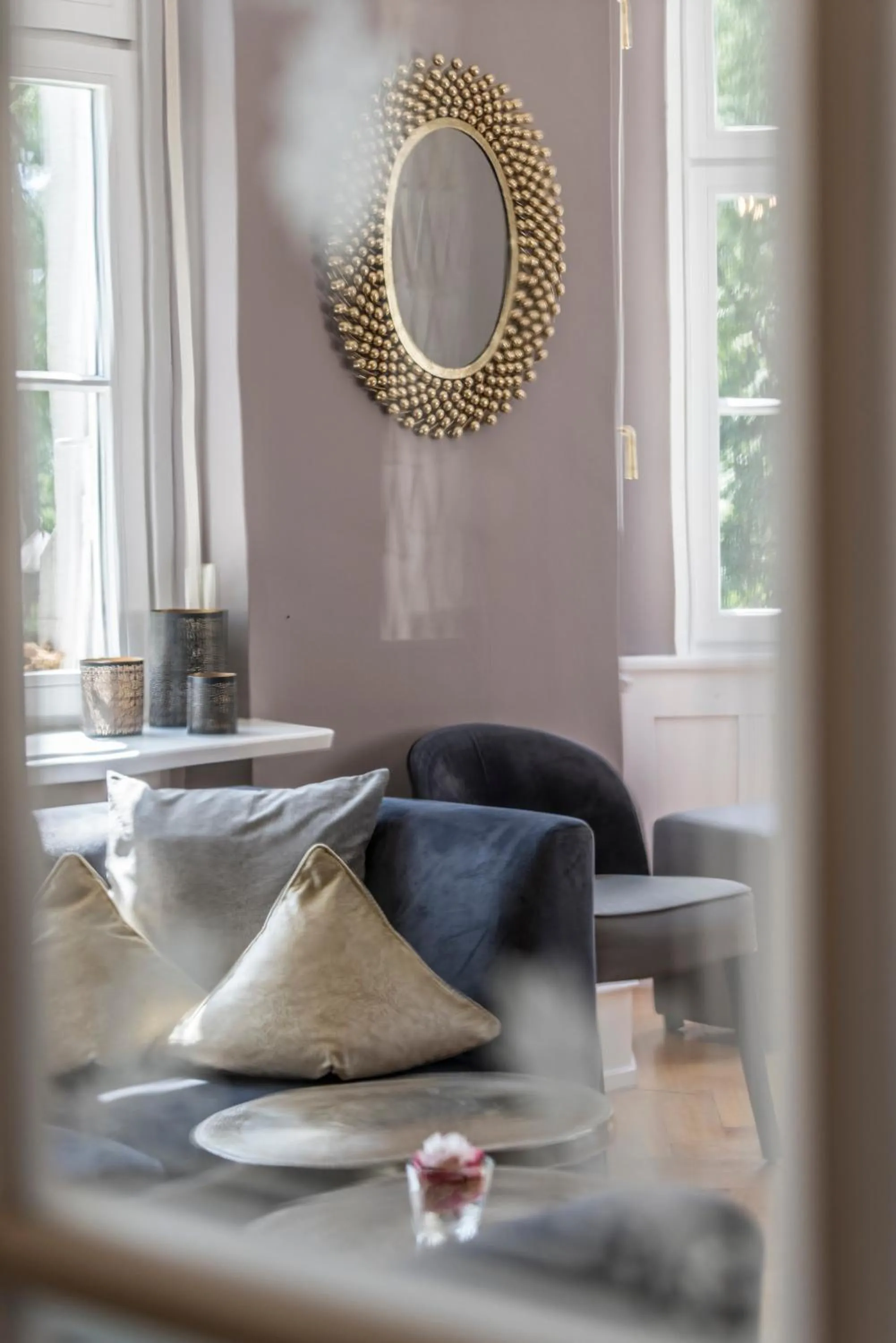Seating area in Hotel Garni Villa Rosengarten