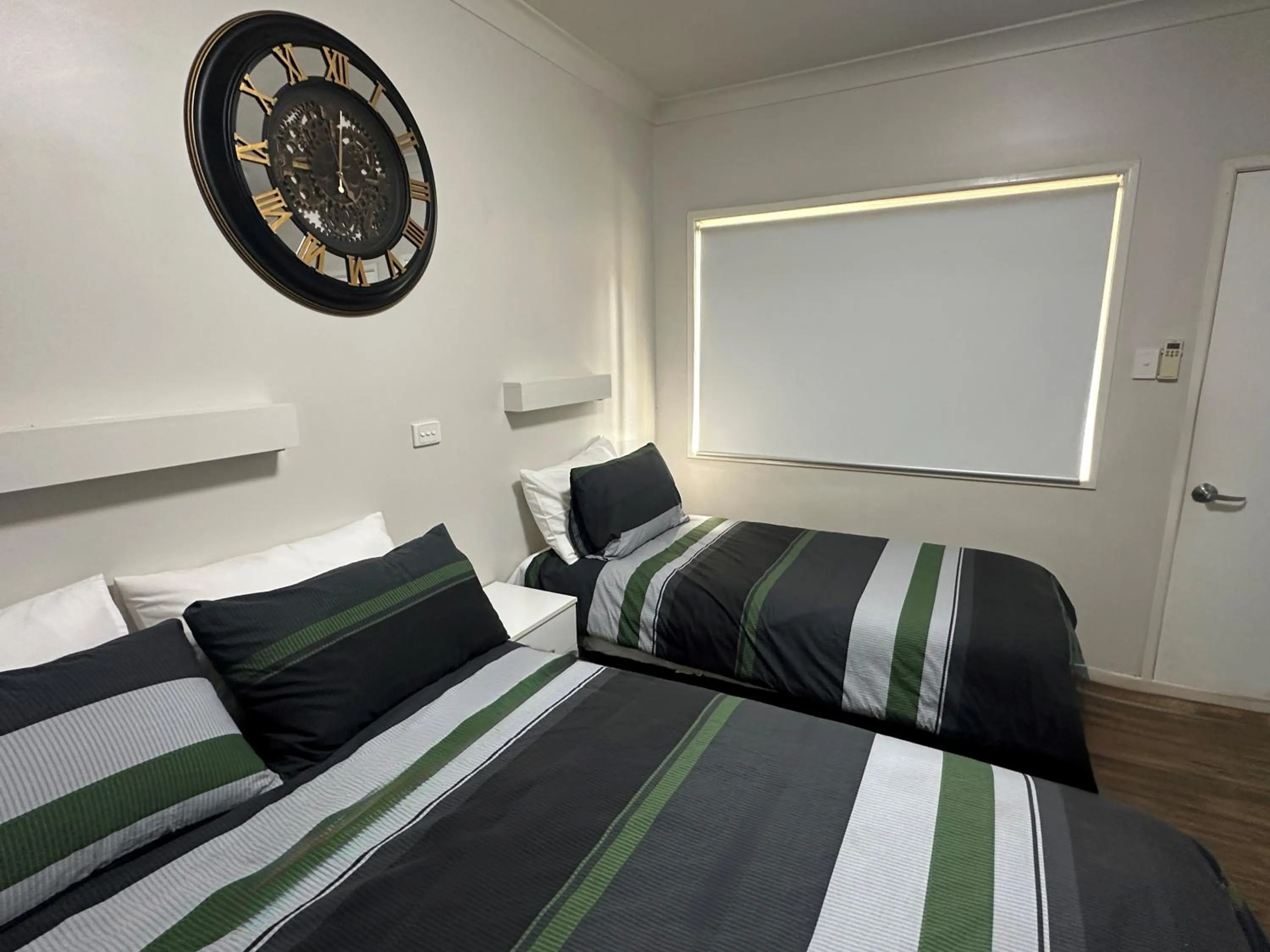 Bed in Cattle Camp Hotel