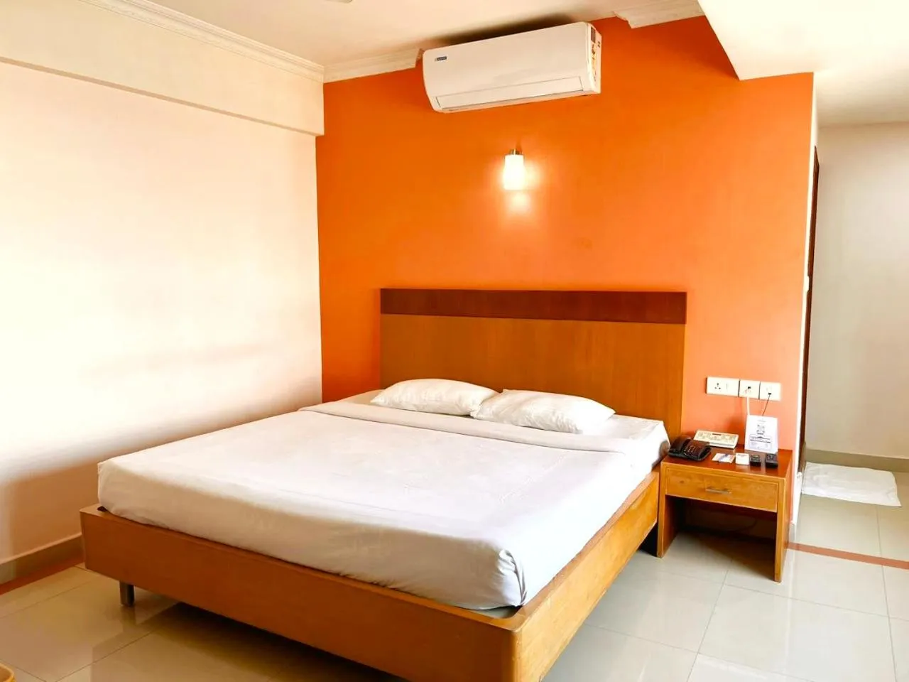 Bedroom, Bed in Hyson heritage calicut