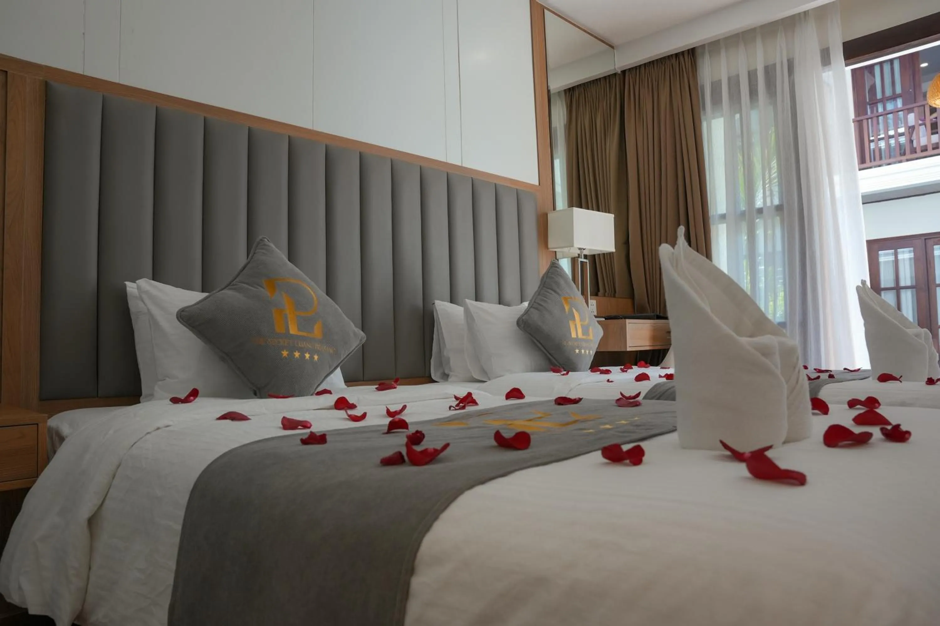 Bed in The Secret Luang Prabang