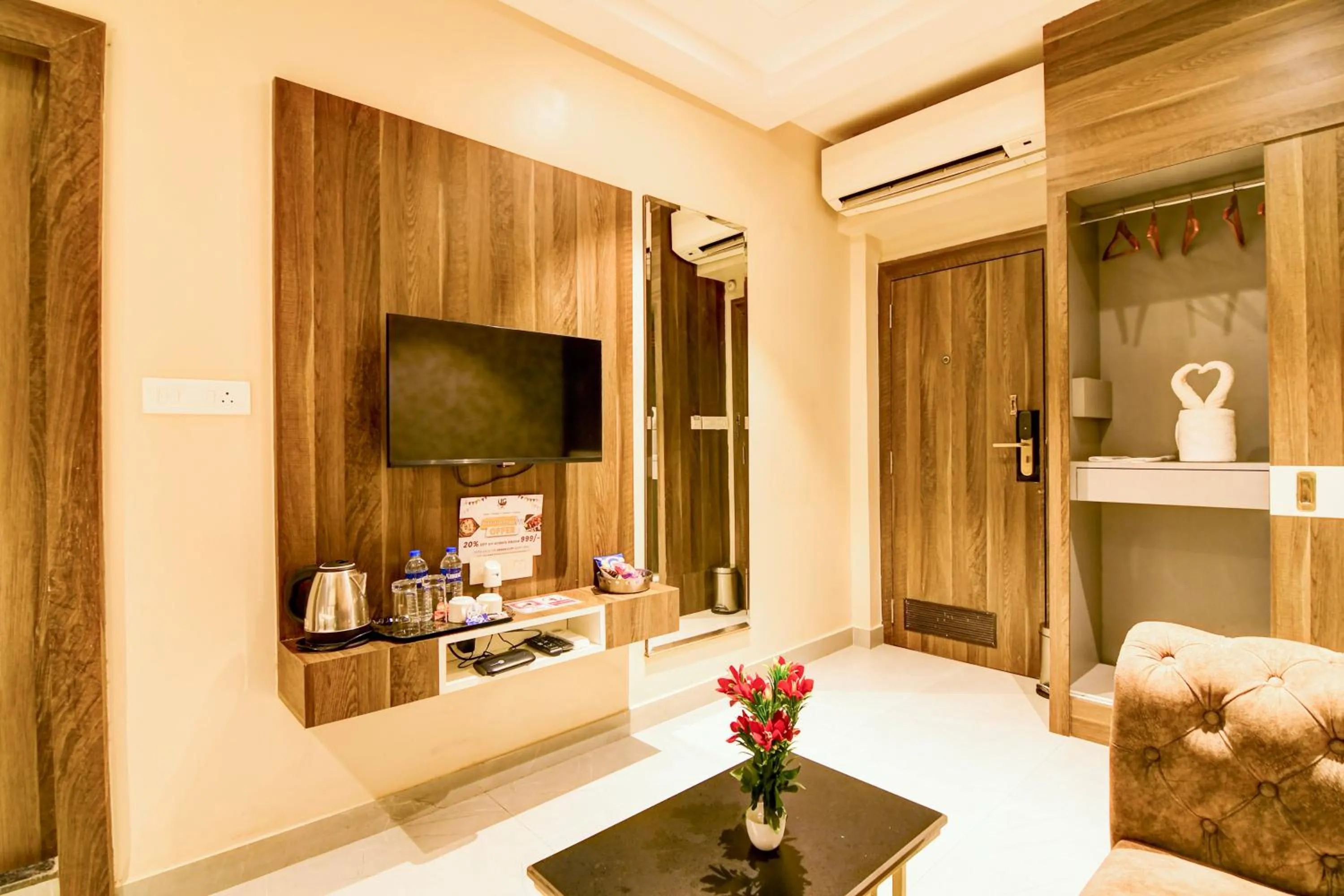 Living room in Urban Cliff A Boutique Hotel