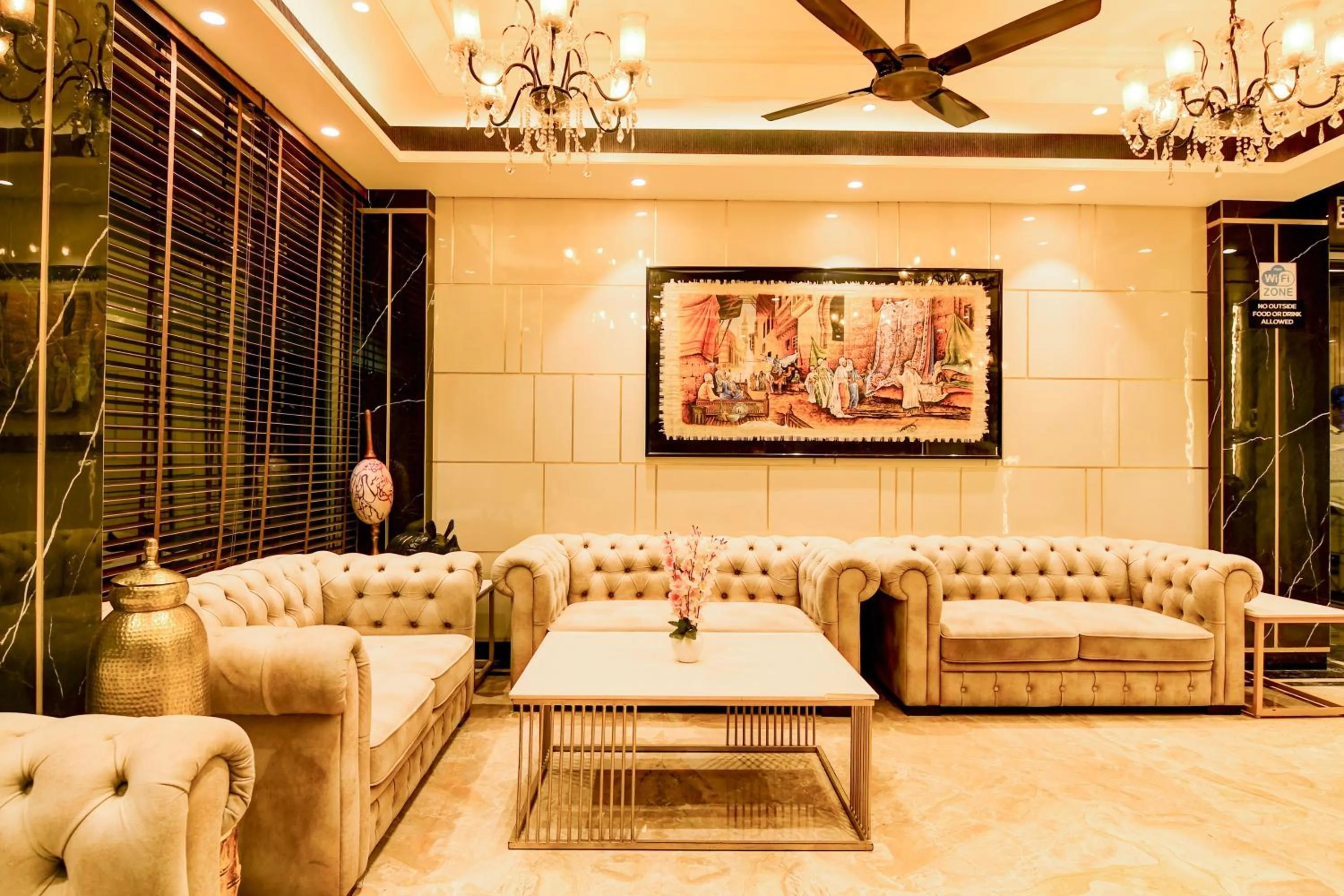 Lobby or reception in Urban Cliff A Boutique Hotel