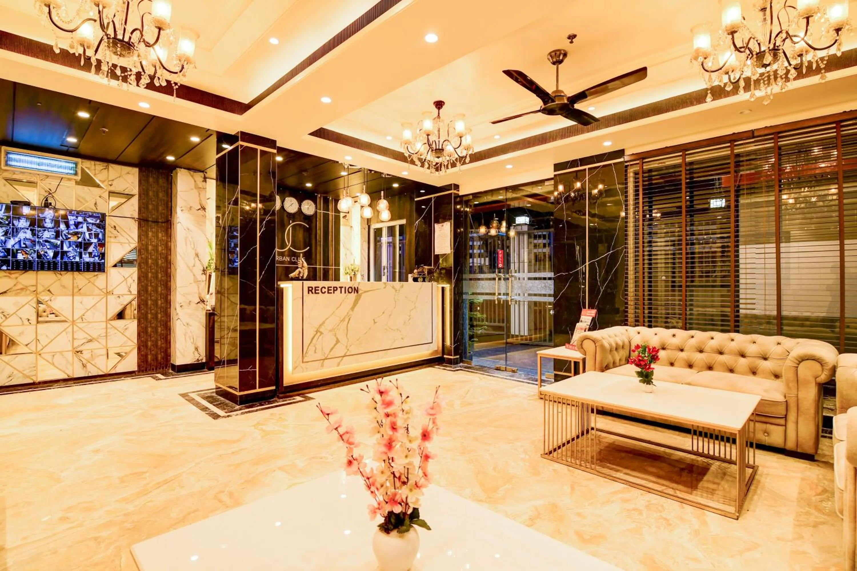 Lobby or reception in Urban Cliff A Boutique Hotel