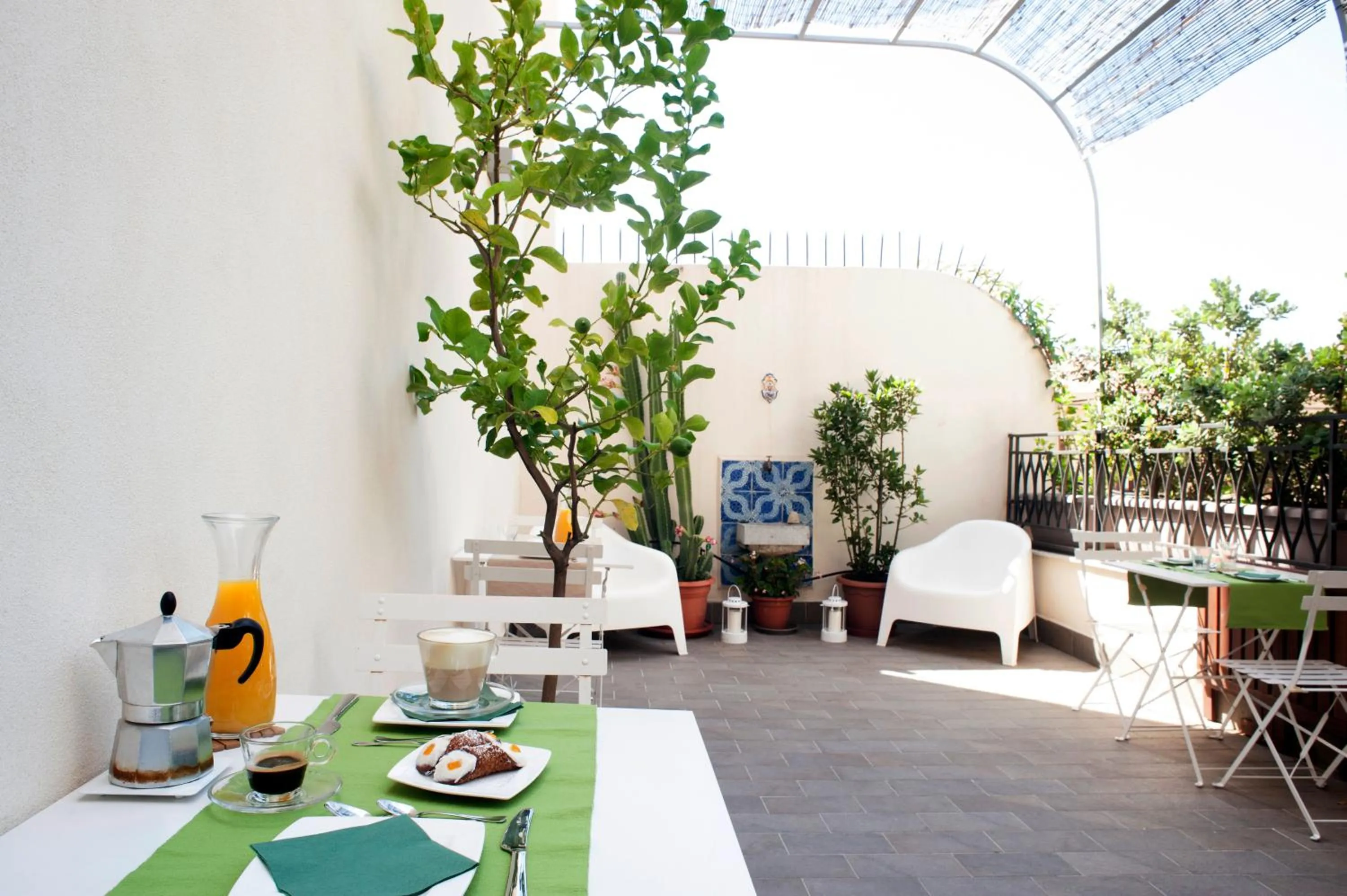 Balcony/Terrace in B&B Cannoli