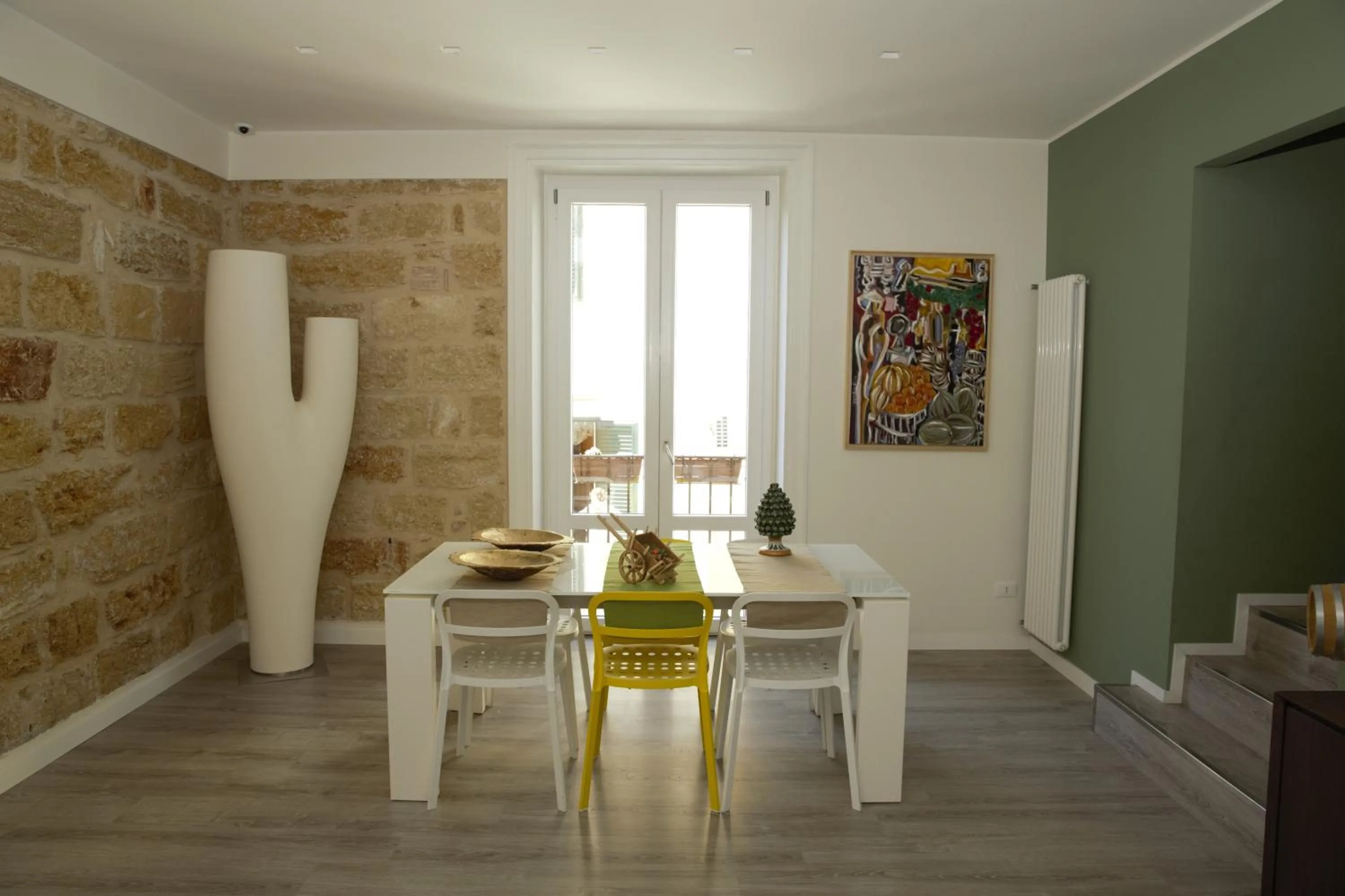 Communal lounge/ TV room in B&B Cannoli