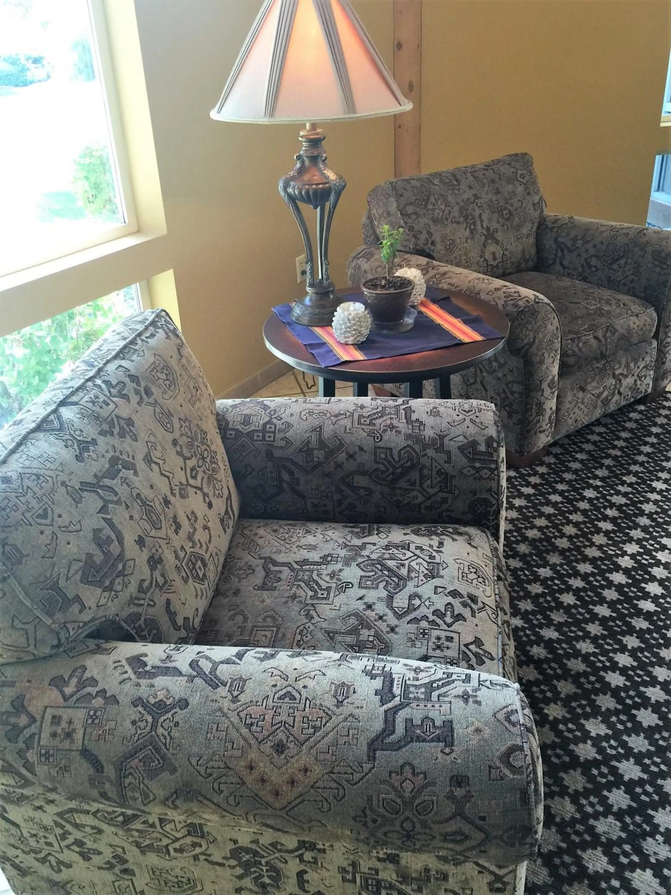 Lobby or reception in River Lodge and Cabins