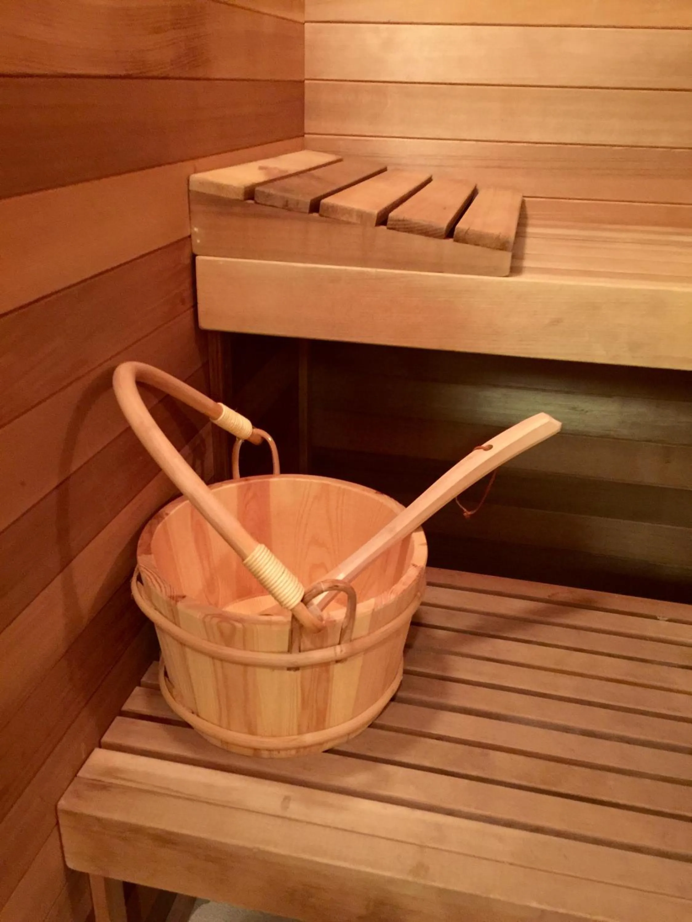 Sauna in River Lodge and Cabins