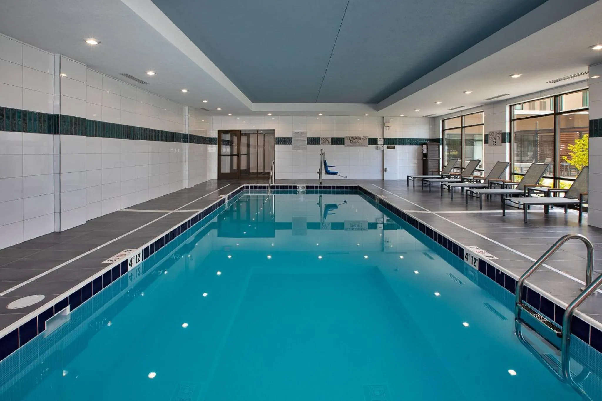 Swimming pool in Staybridge Suites Grand Rapids South by IHG