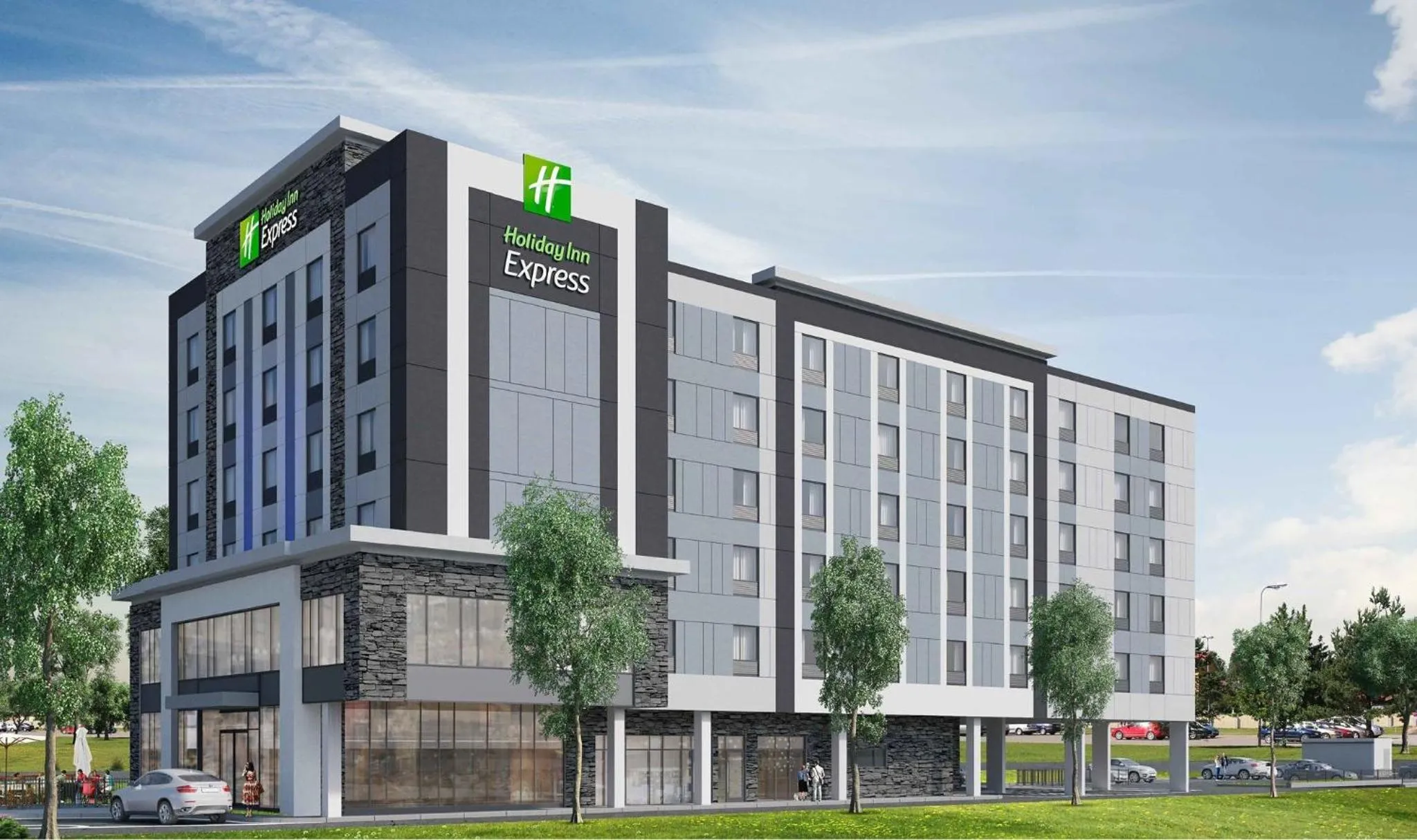 Property building in Holiday Inn Express Hamilton - Upper James by IHG