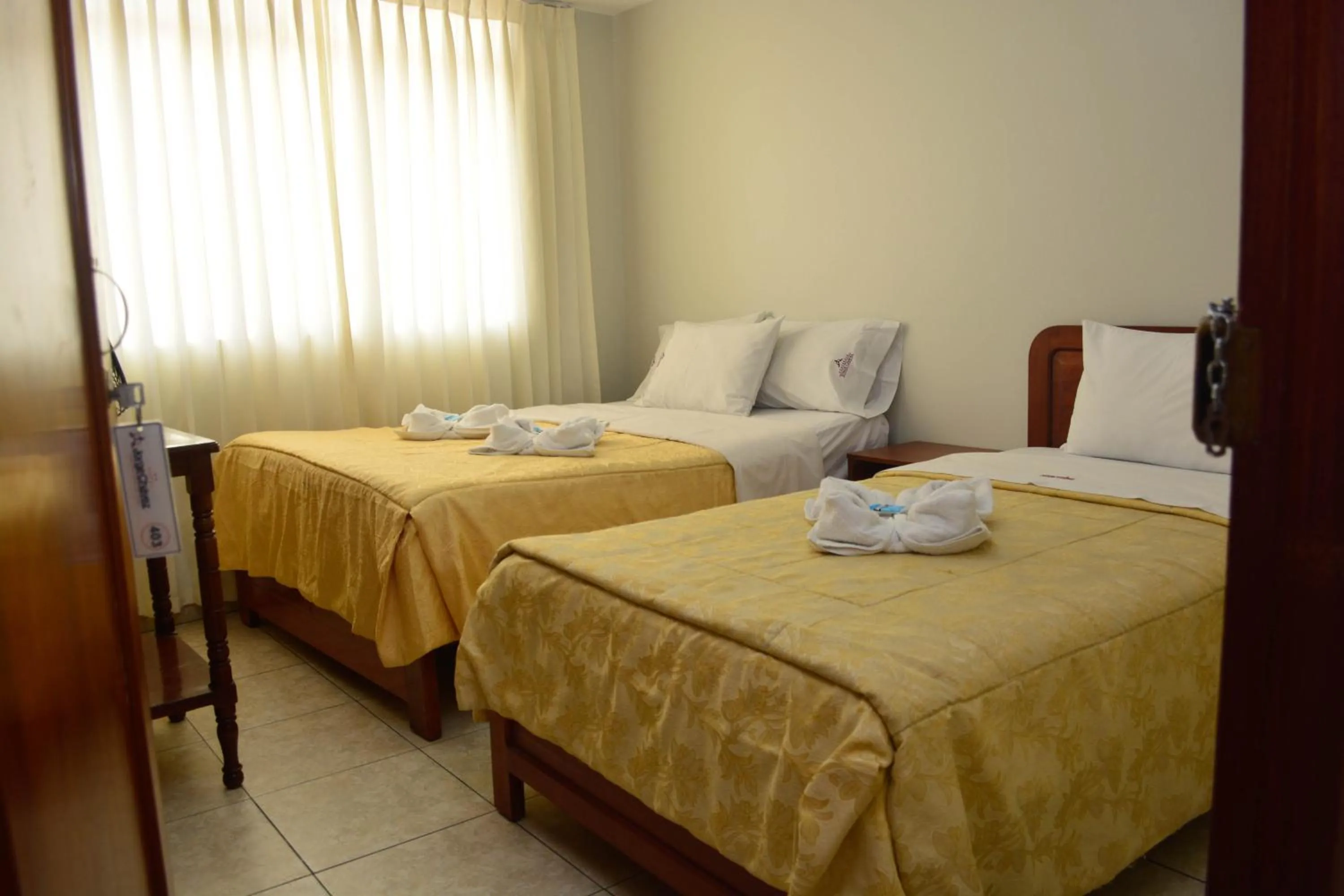 Bedroom in Hotel Jorge Chavez