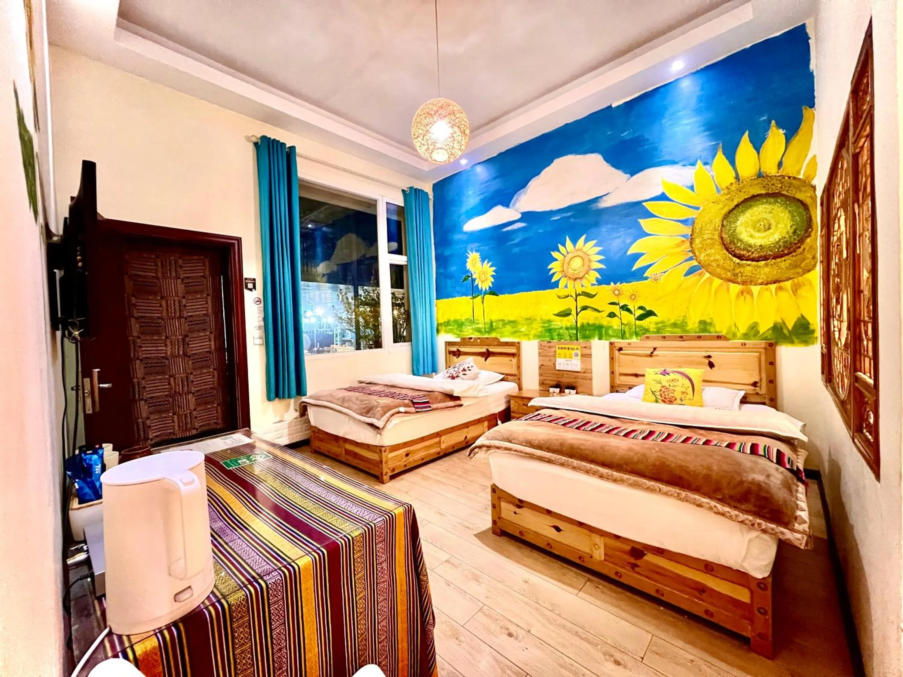 Bed in Shangri-La Chudengshuo Homestay楚登硕民宿