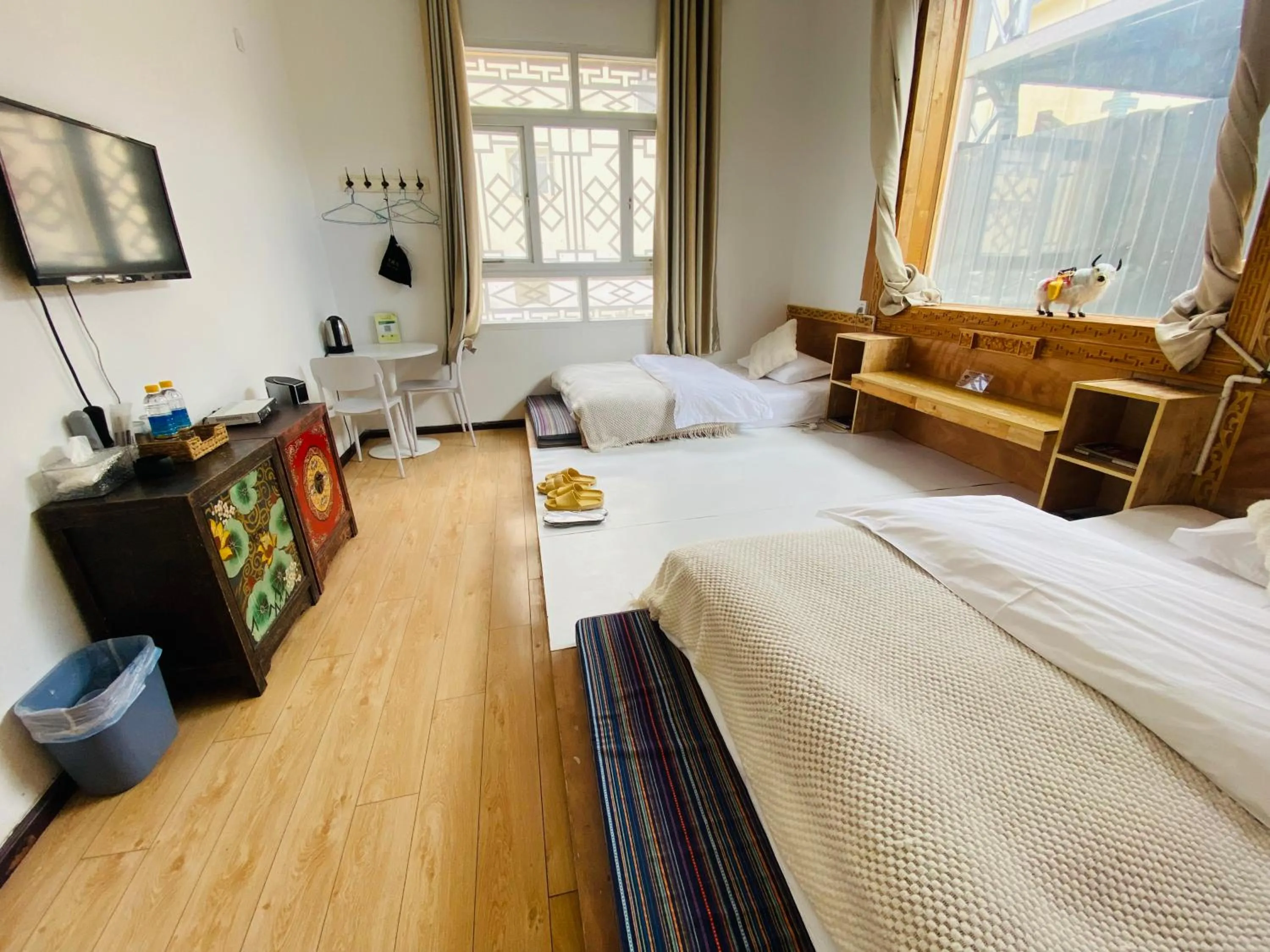 Bed in Shangri-La Chudengshuo Homestay楚登硕民宿