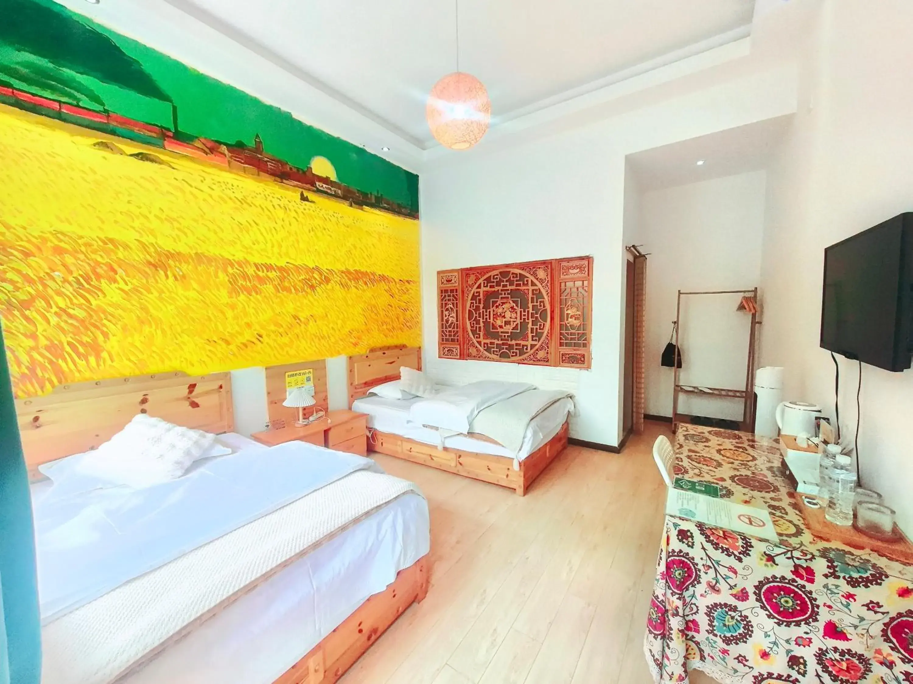 Standard Twin Room in Shangri-La Chudengshuo Homestay楚登硕民宿 Standard Twin Room in Shangri-La Chudengshuo Homestay楚登硕民宿