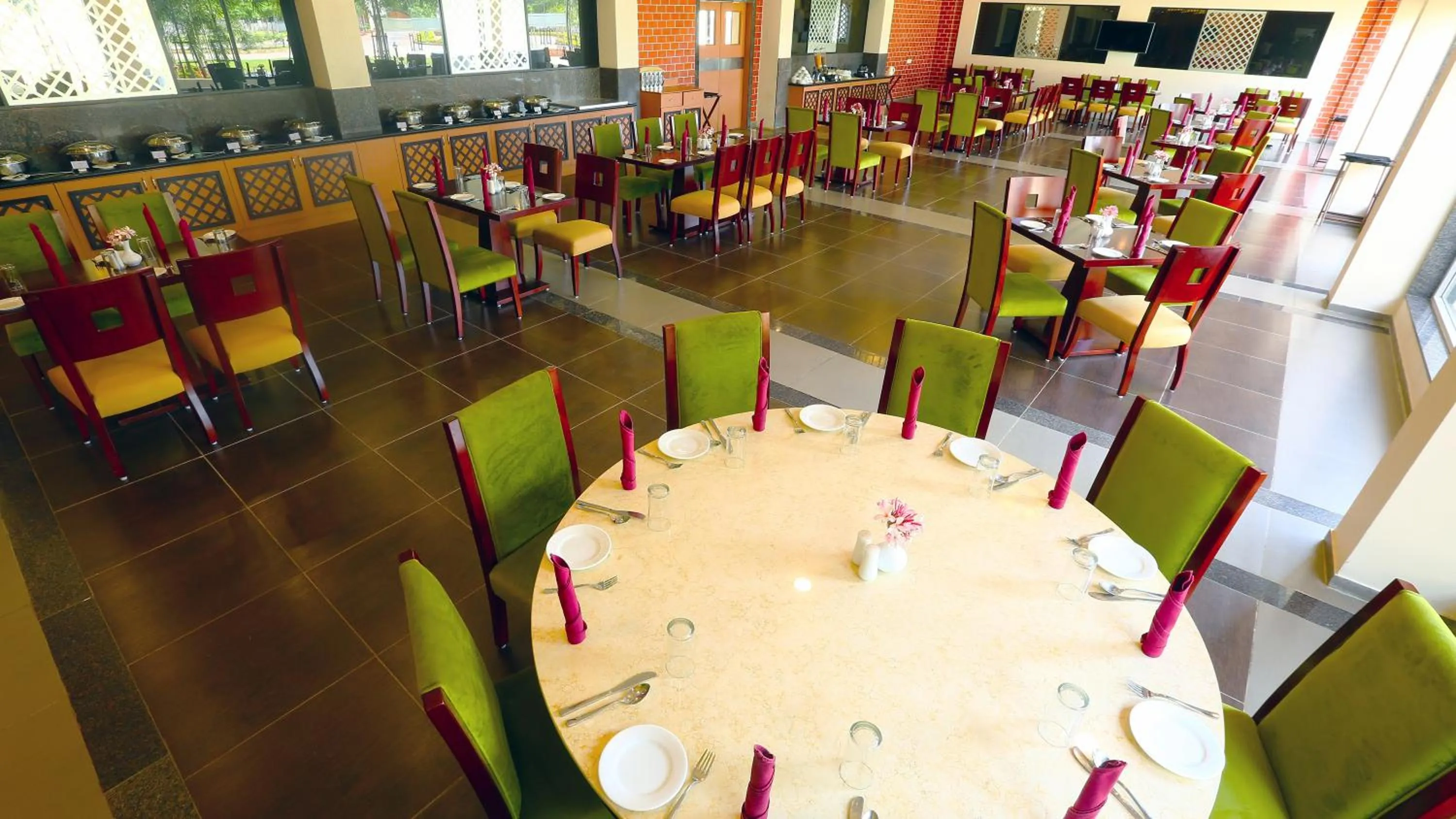 Breakfast in Grand Serenaa Hotel & Resorts, Auroville