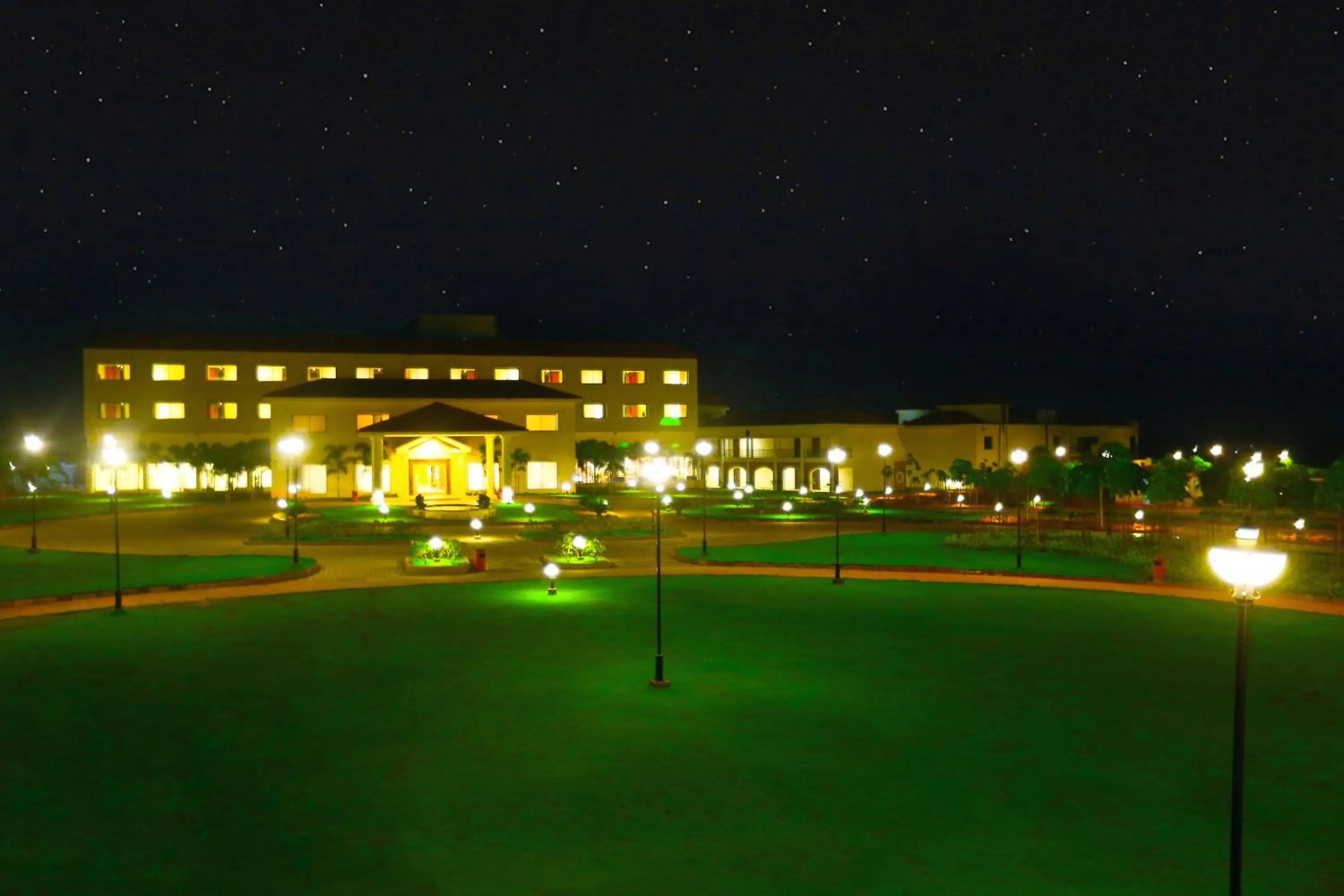 Facade/entrance in Grand Serenaa Hotel & Resorts, Auroville