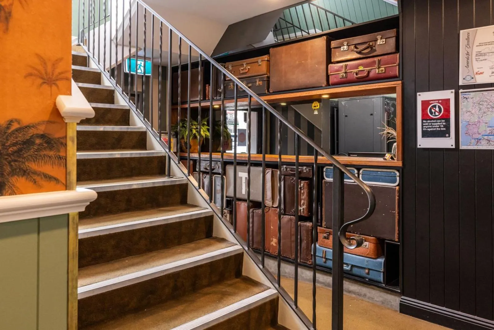 Lobby or reception in The Lucky Hotel